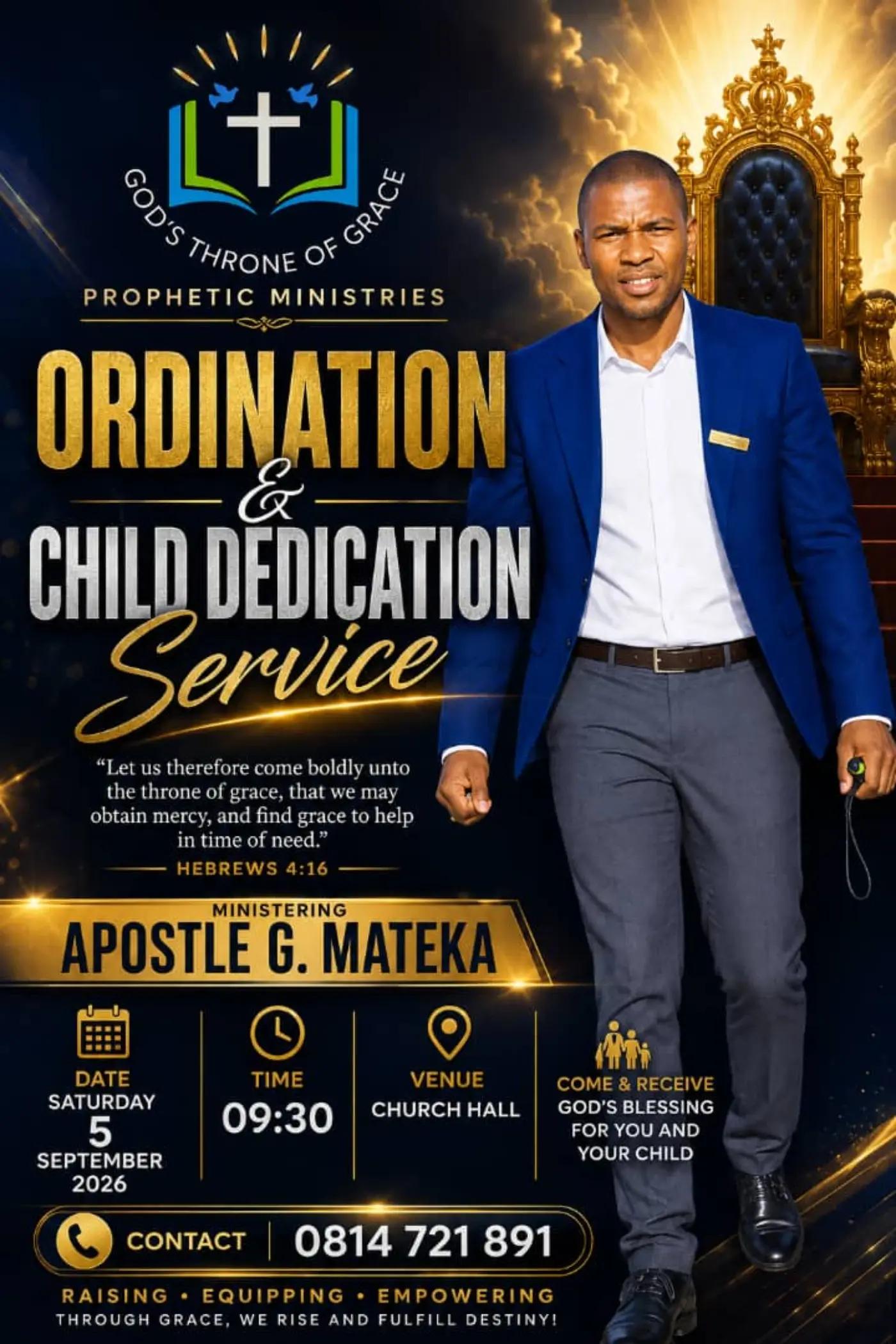@Apostle Harold !Haoseb