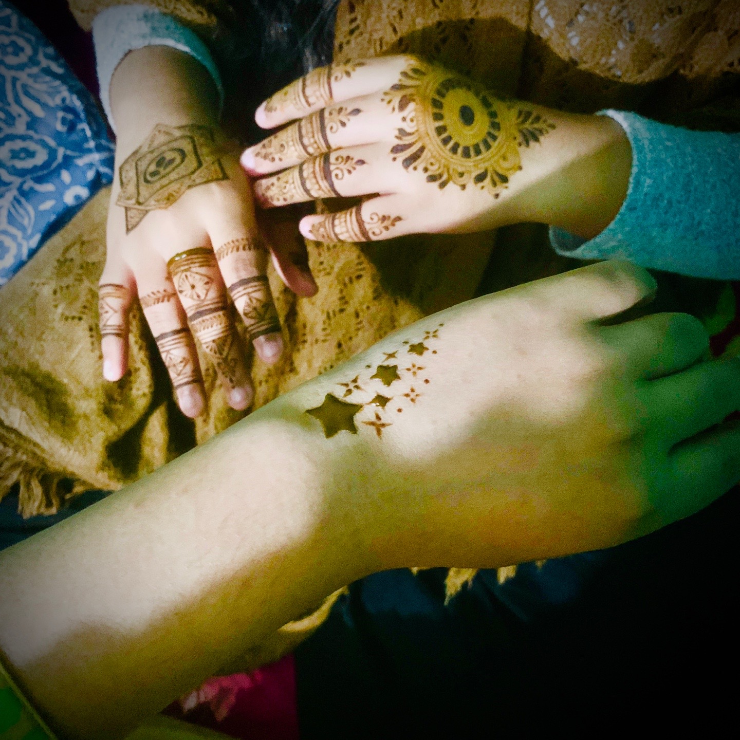 @Mehandi art by kaniz
