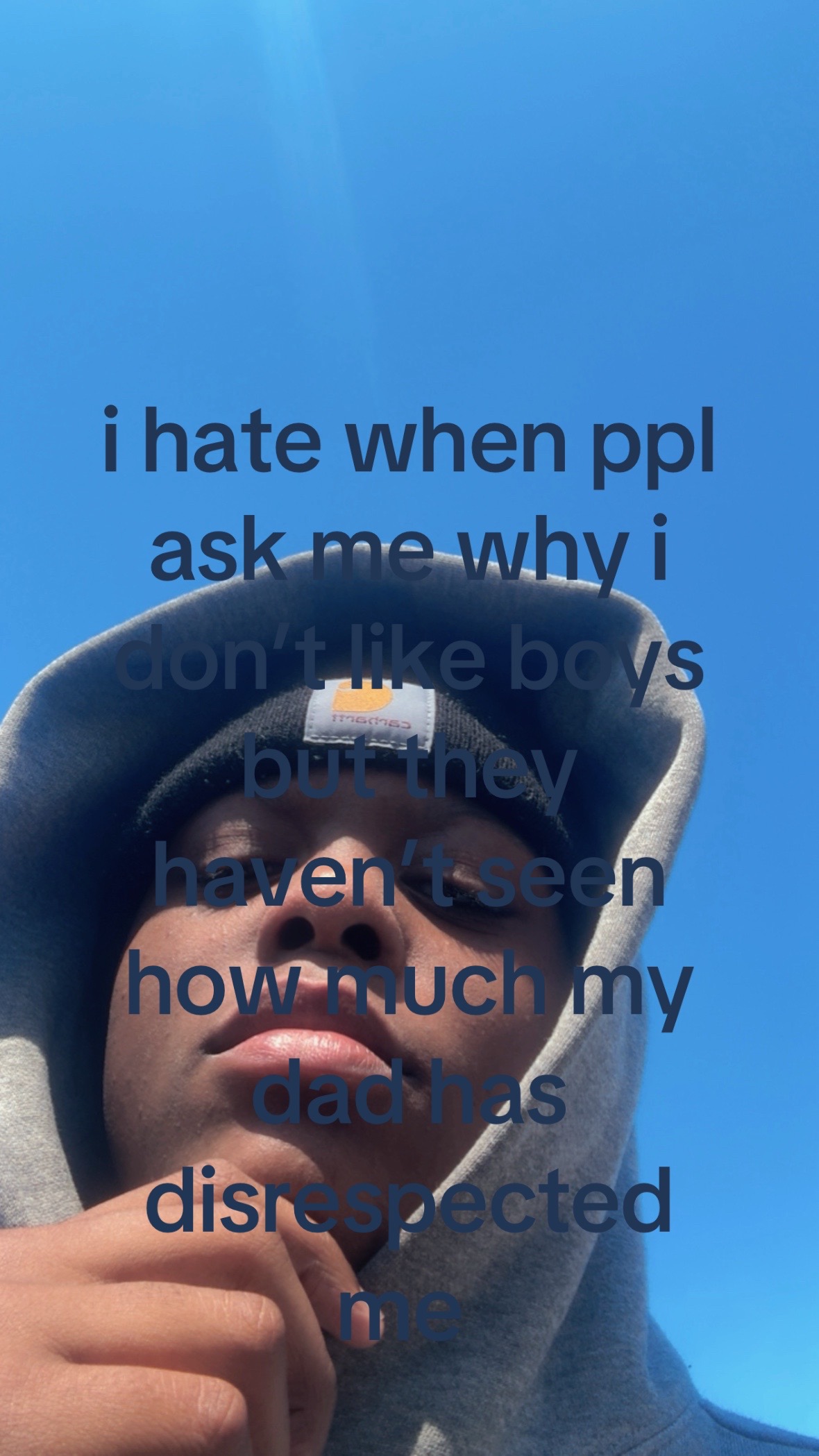 @a stud w feelings