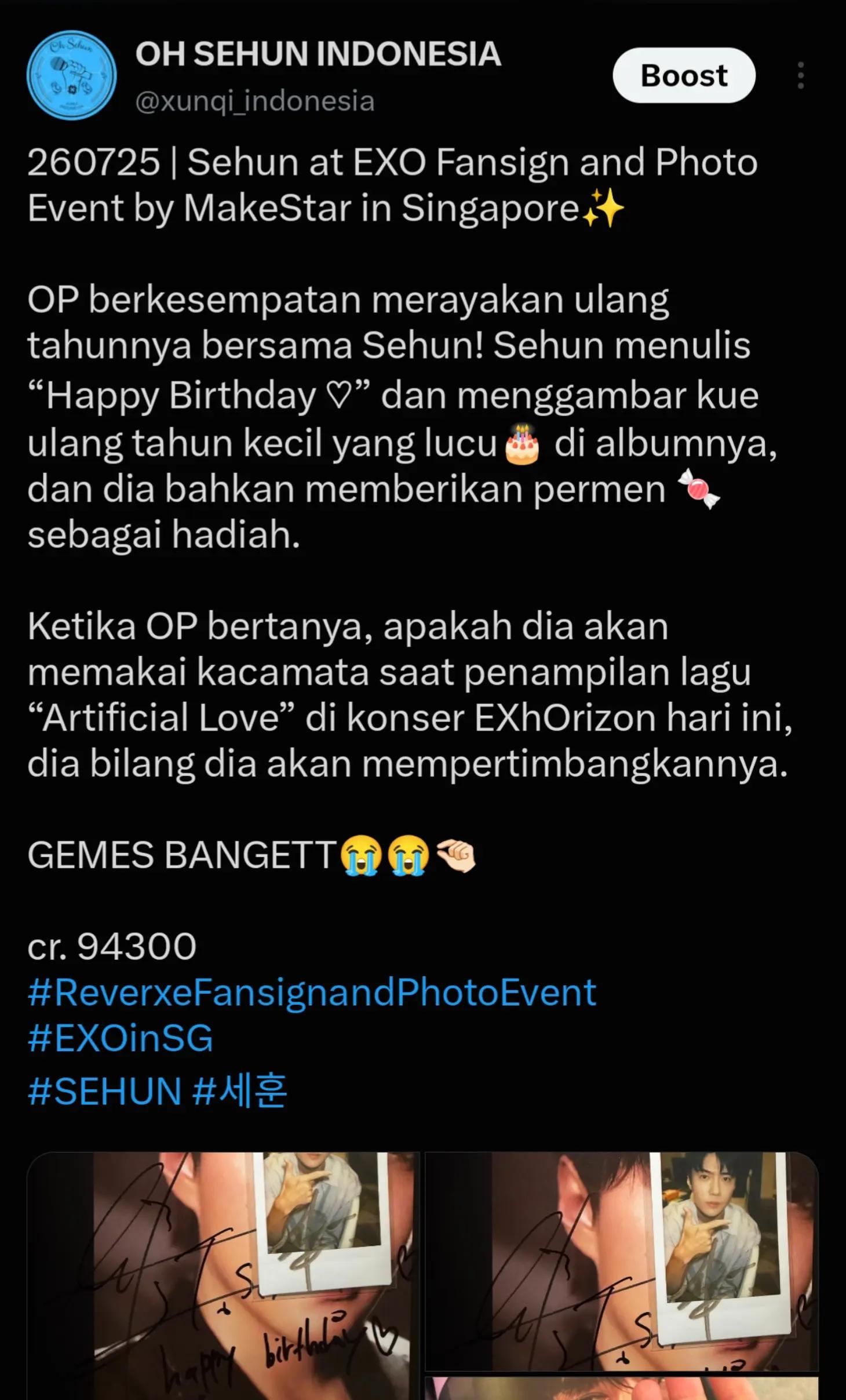 @OH SEHUN INDONESIA