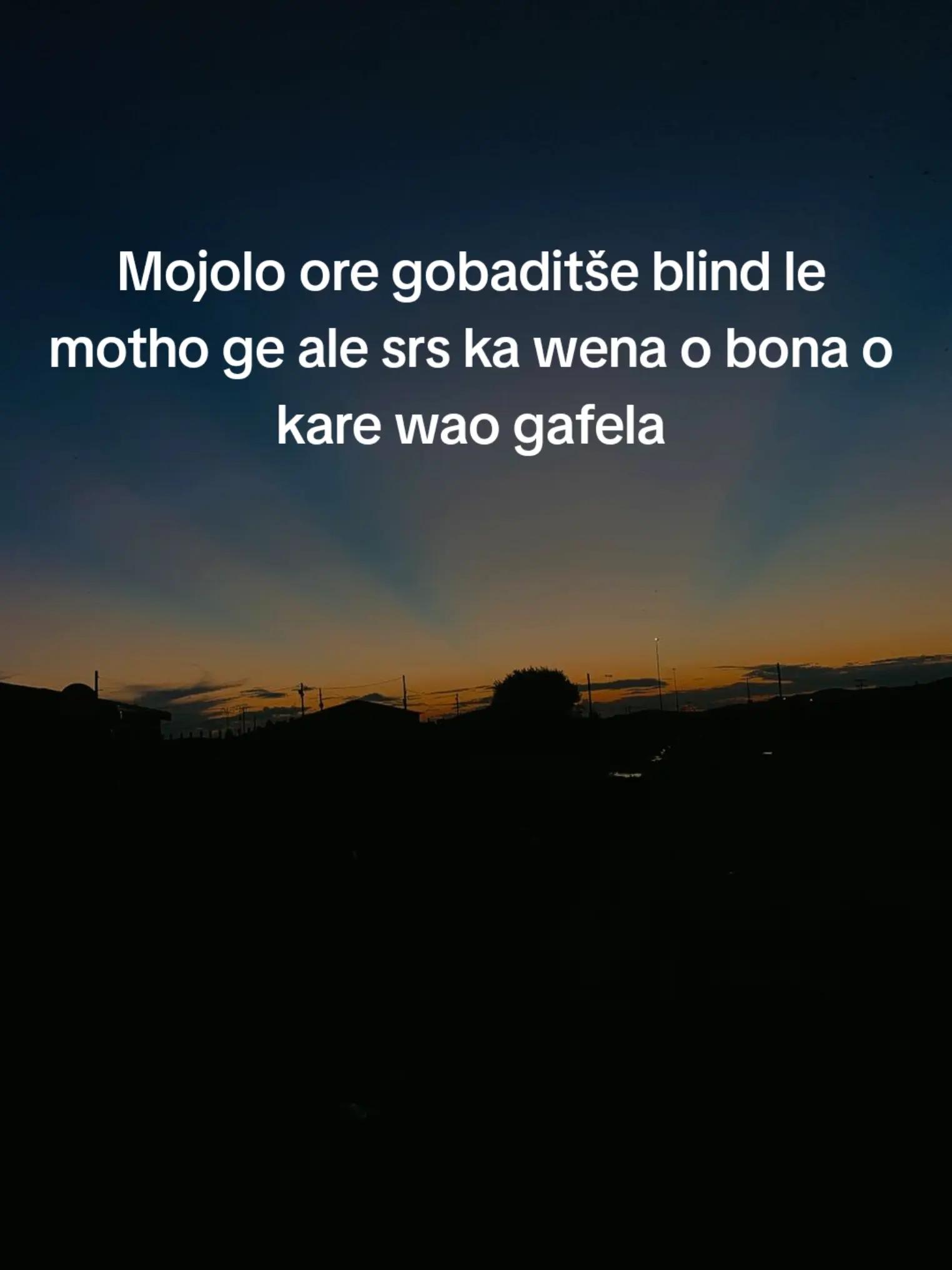 @OJ Setlogelo