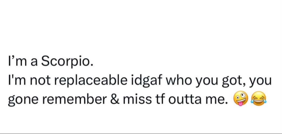 @The best of scorpios 🦂🦂❌