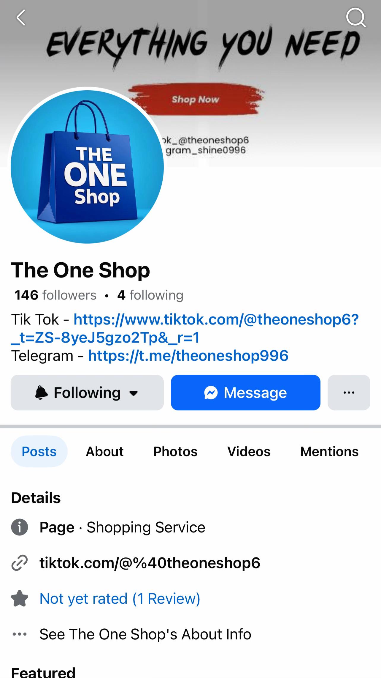@The One Shop