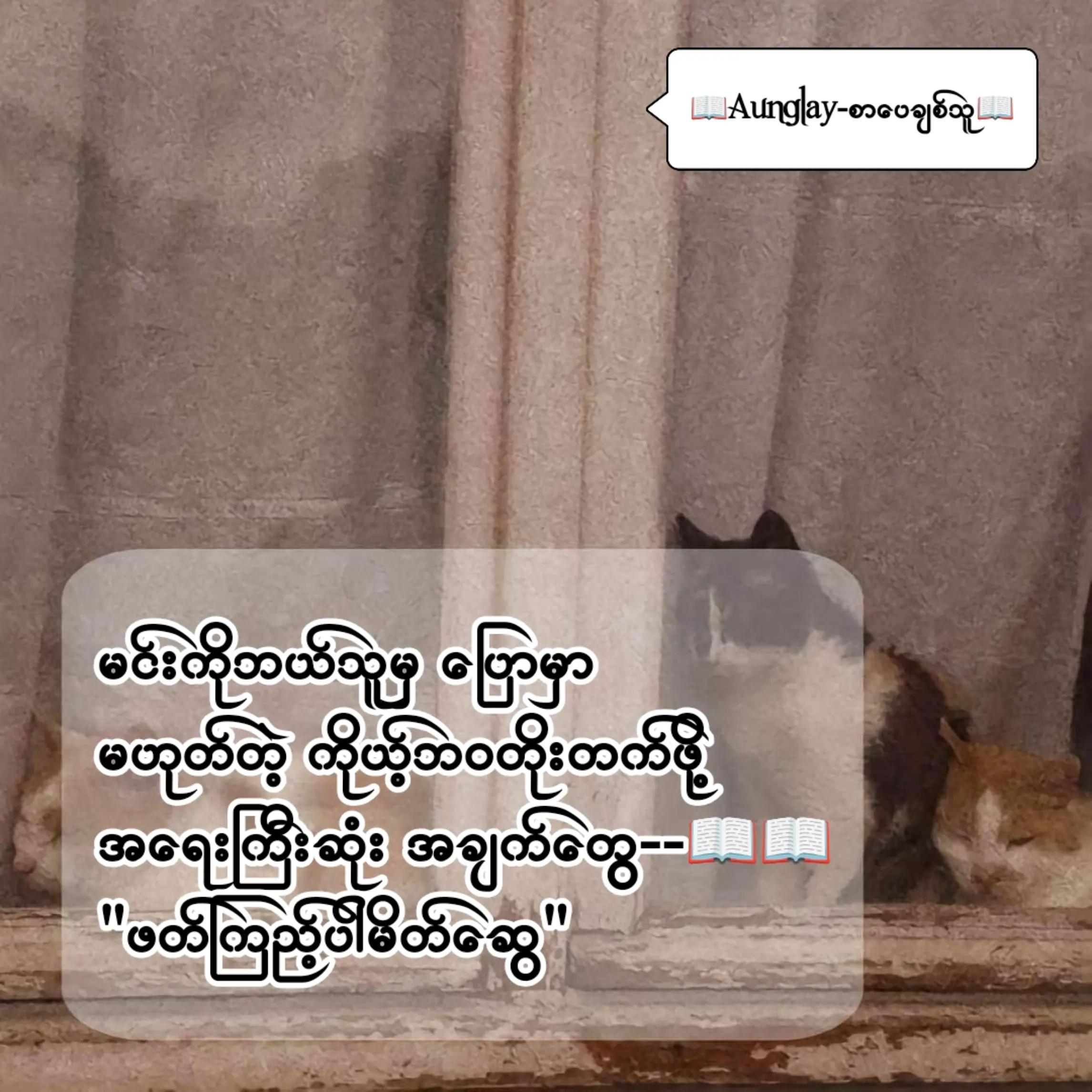 @📖Aunglay-စာပေချစ်သူ📖