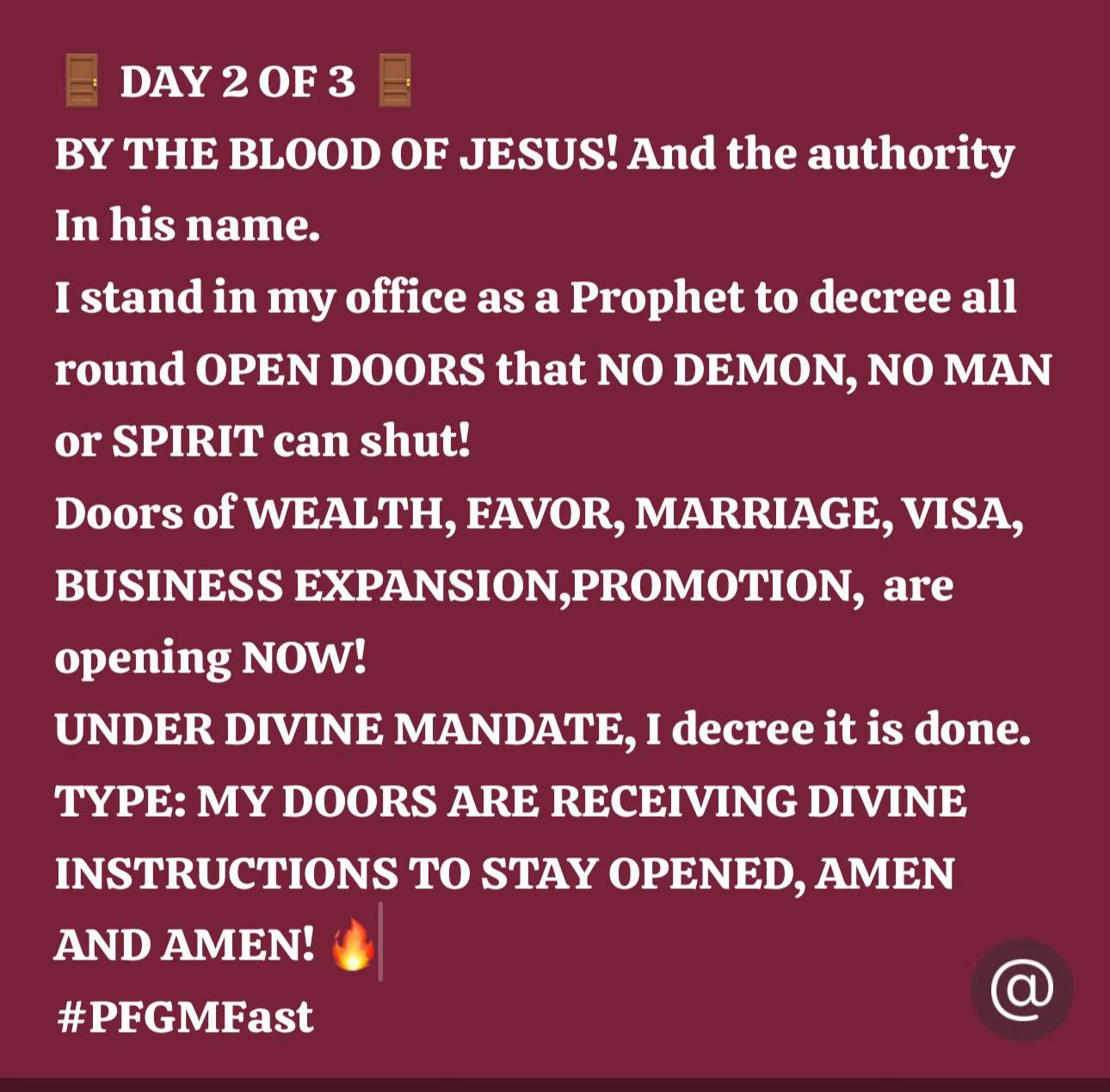 @Prophetess Favour Official