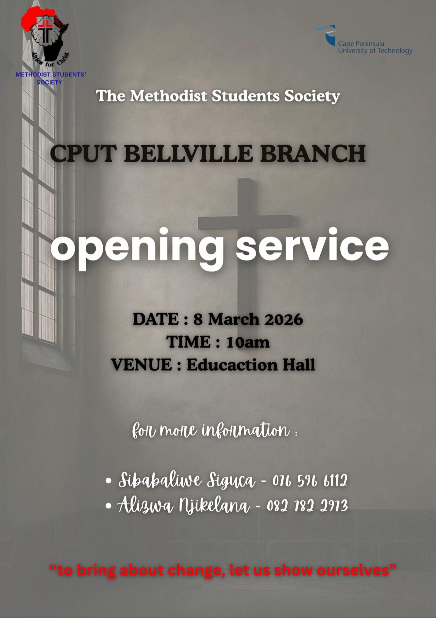 @CPUT Bellville MethSSoc