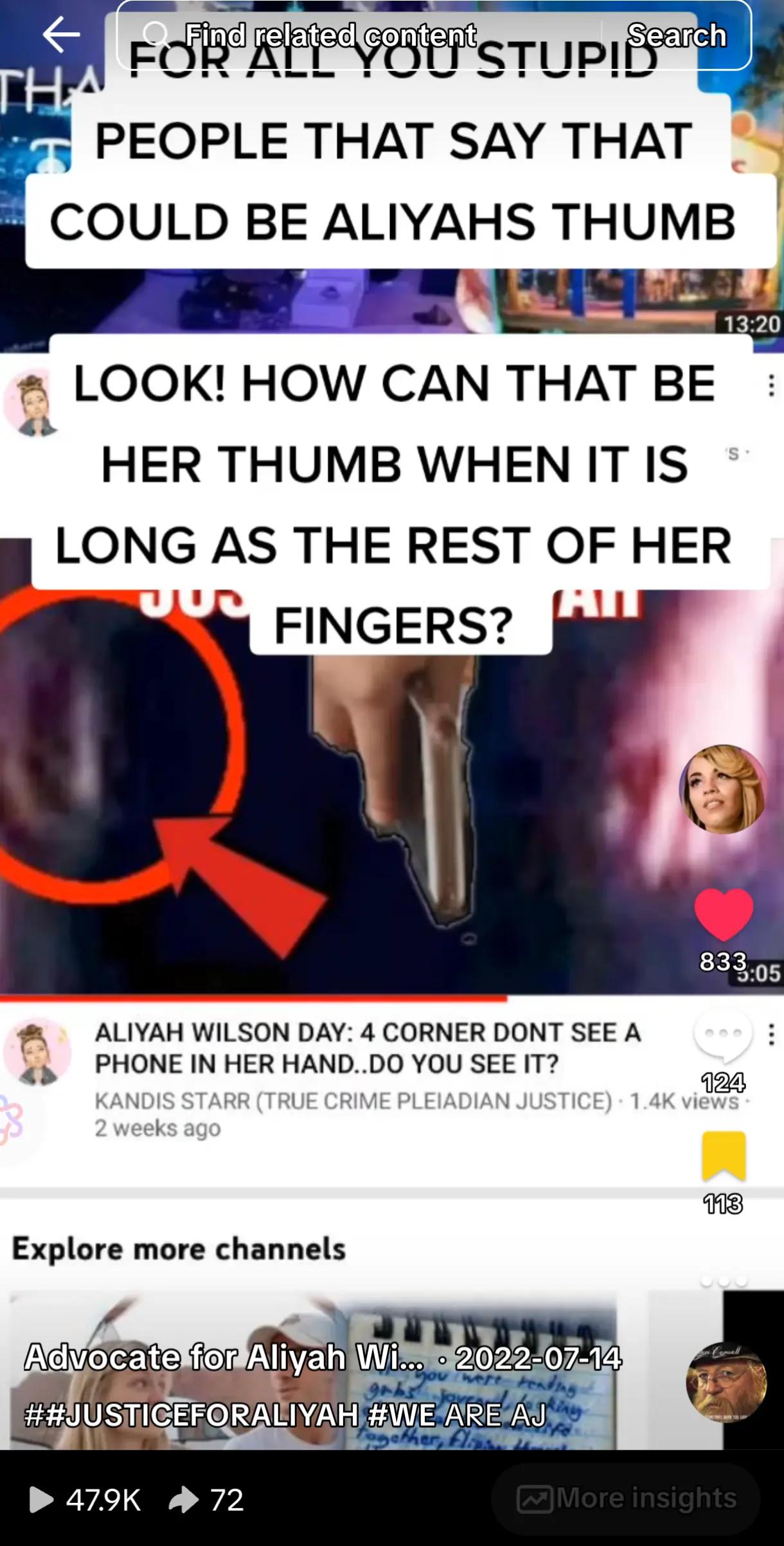 @JUSTICE⚖️for Aliyah Wilson💔