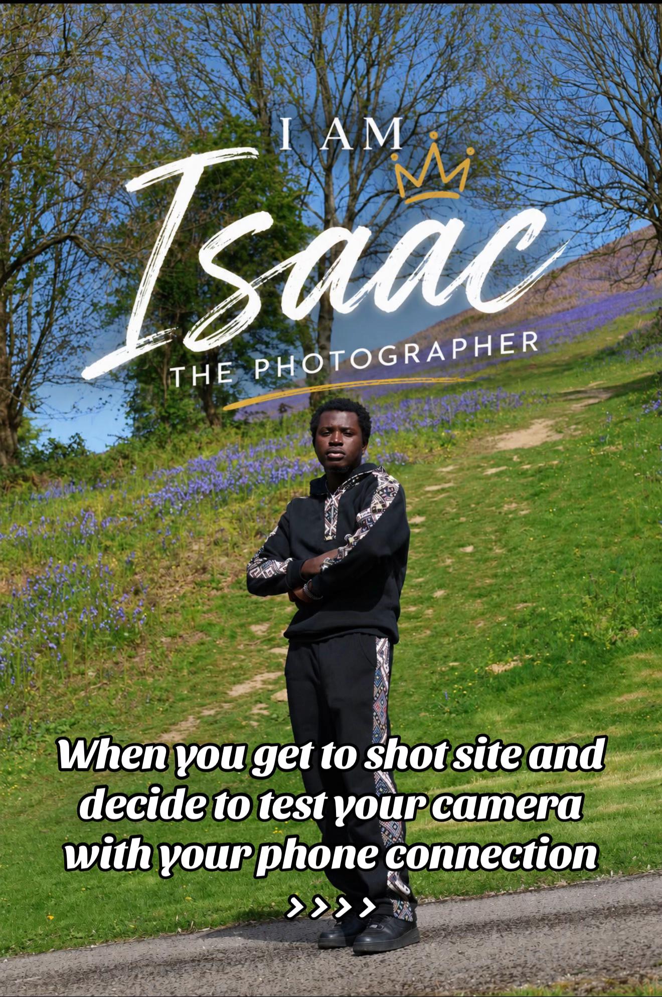 @I am Isaac De Photographer 🖤