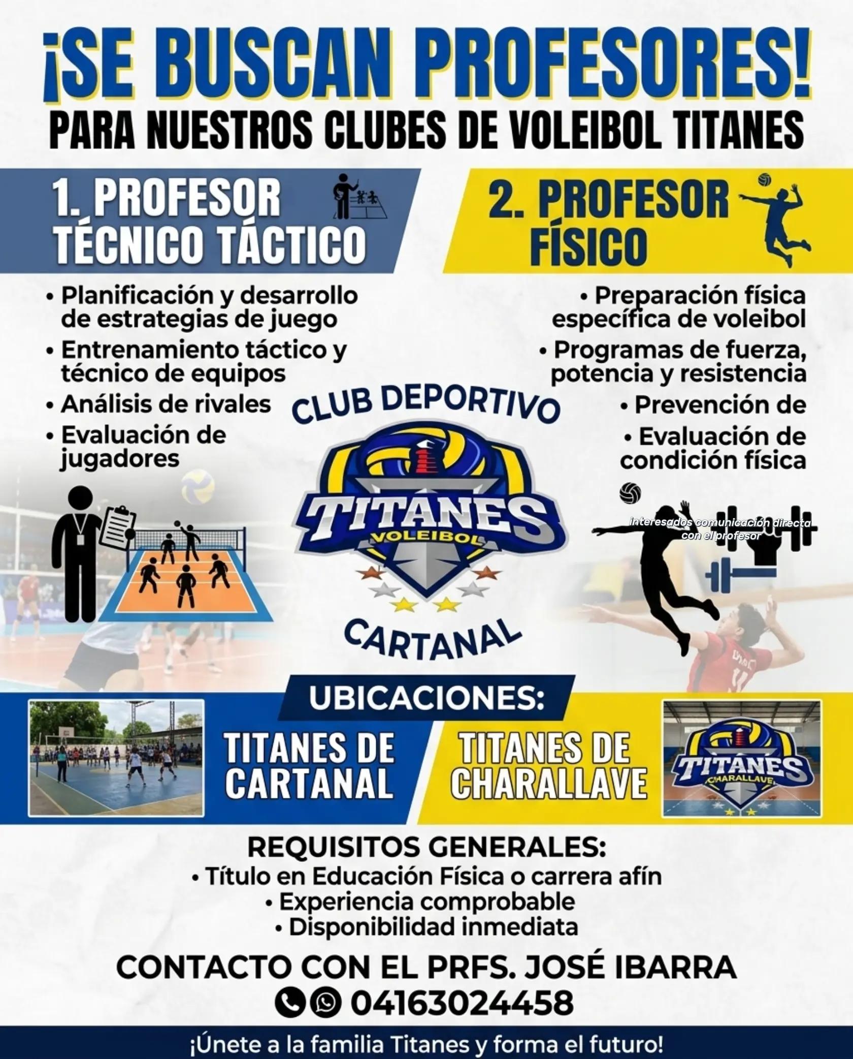 @🏐🔷CLUB TITANES De CARTANAL🏐