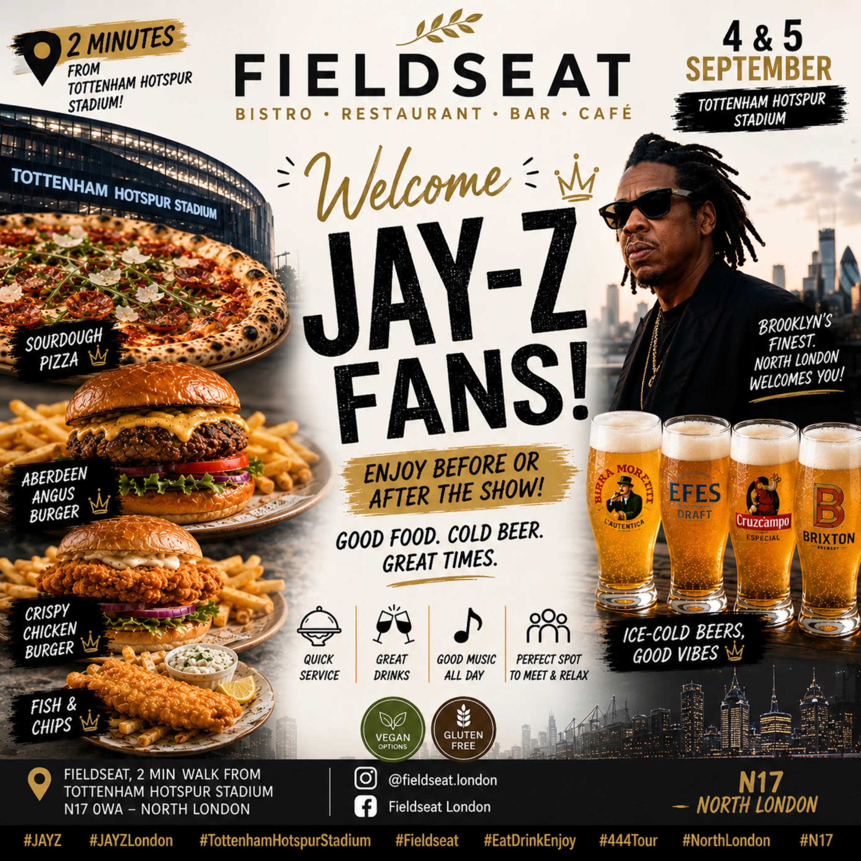 @Fieldseat, Bistro-Restaurant