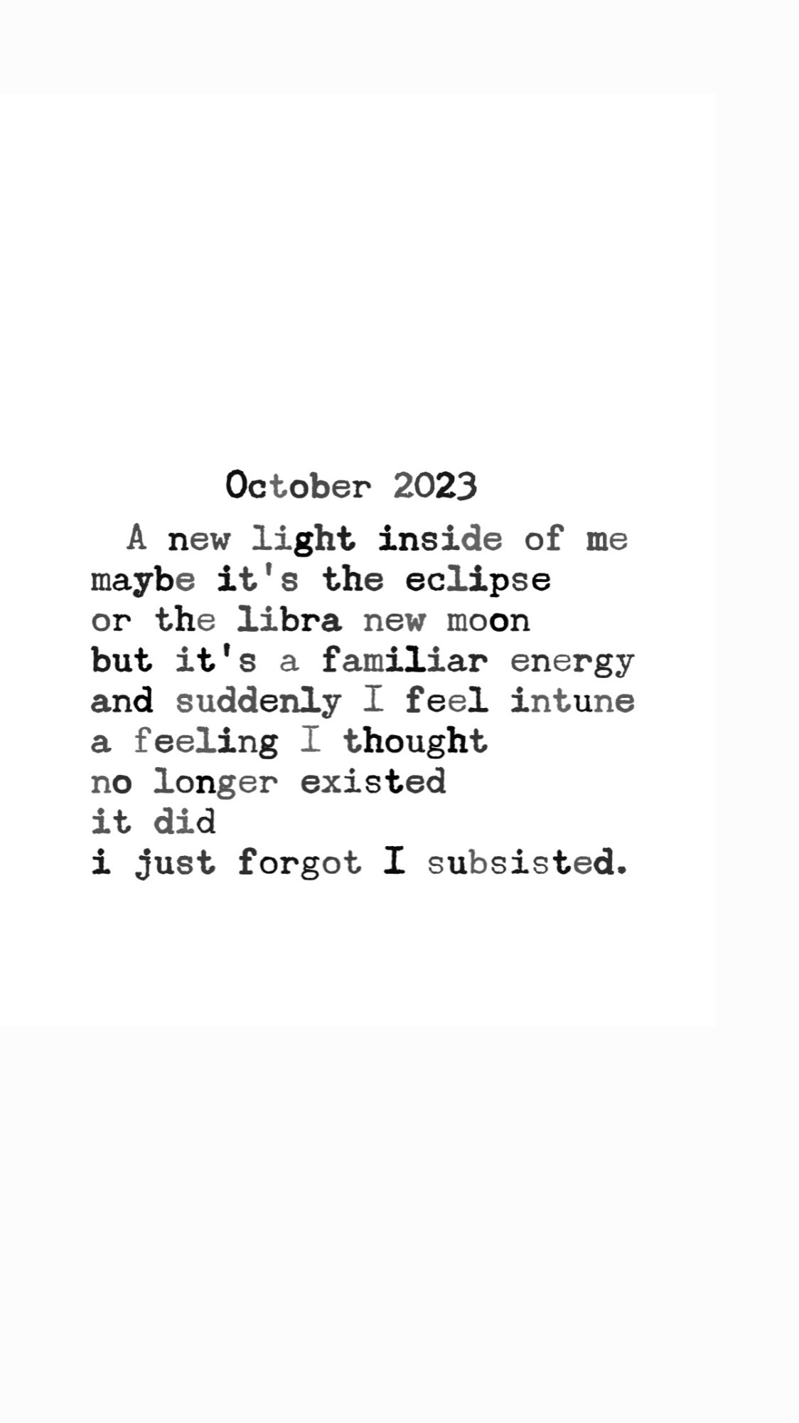 @poems for you