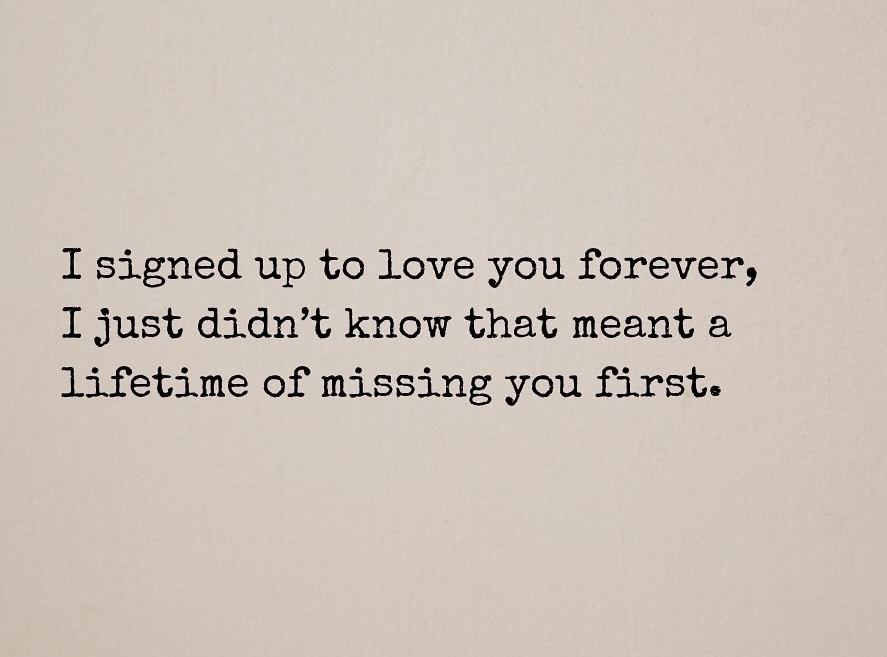@Forever yours, Faithfully.
