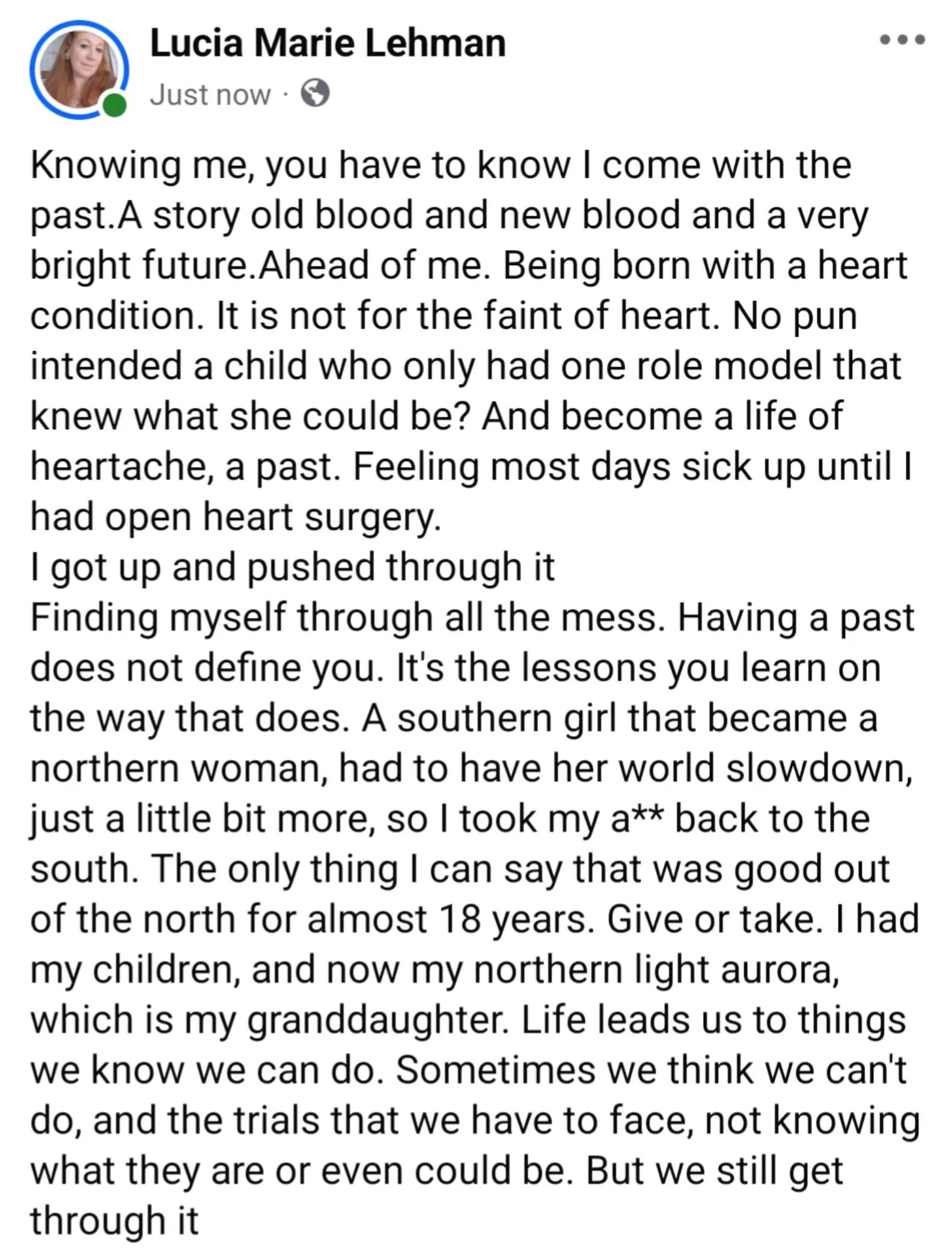 @Lucia-Lucy Marie Lehman