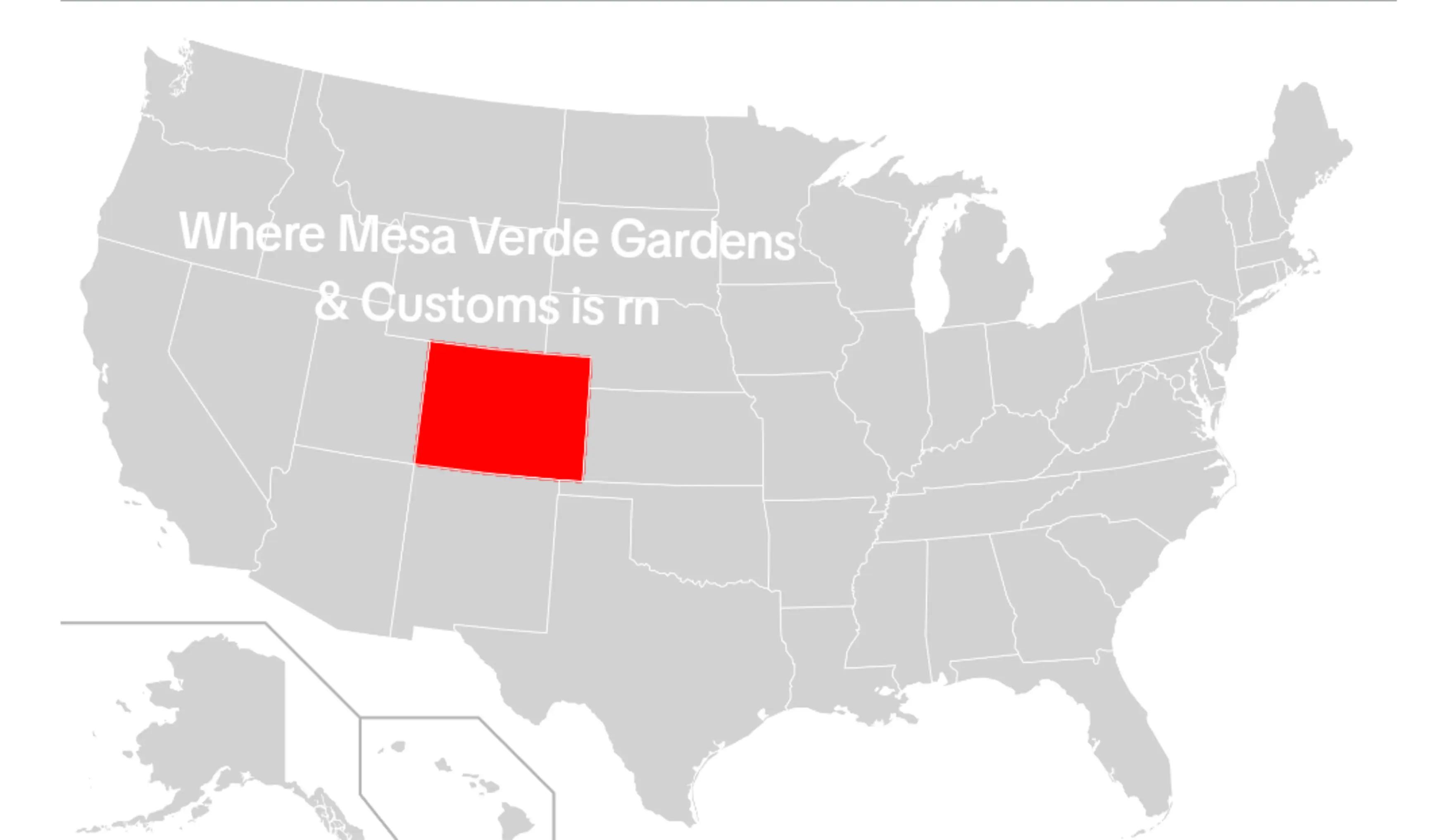 @Mesa Verde Gardens & Customs