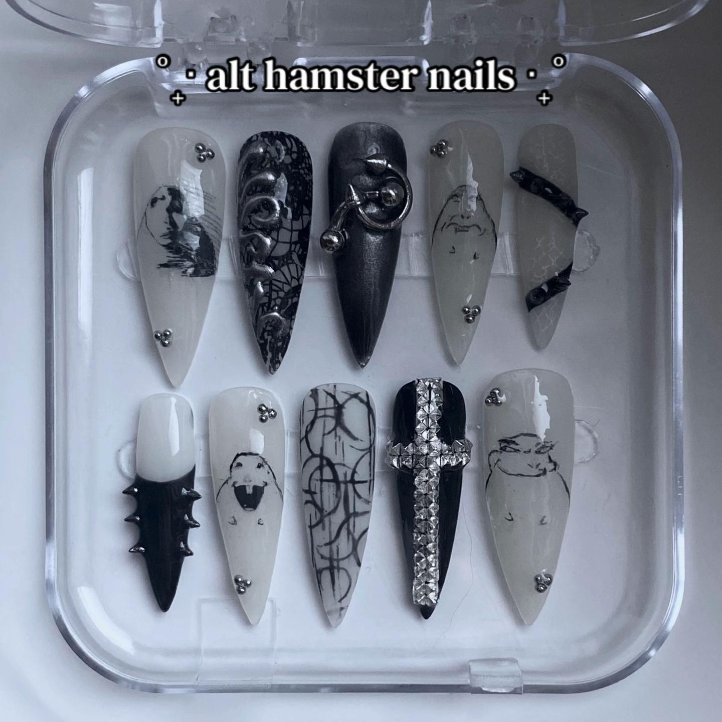 @𝓂𝒶𝓏𝓏𝓎༒˚˖ | press on nails