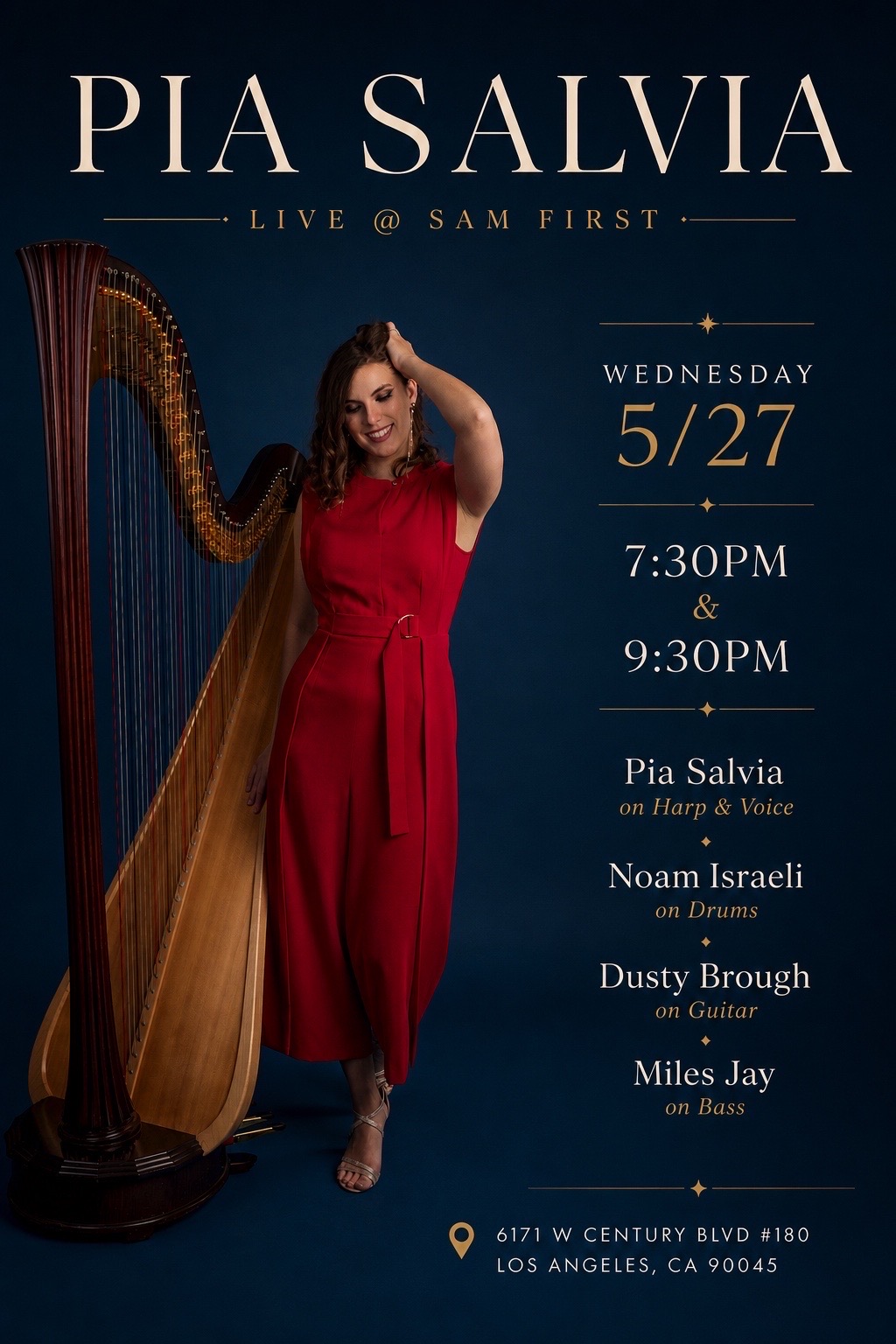 @Pia Salvia 🩵 Pia Harpist