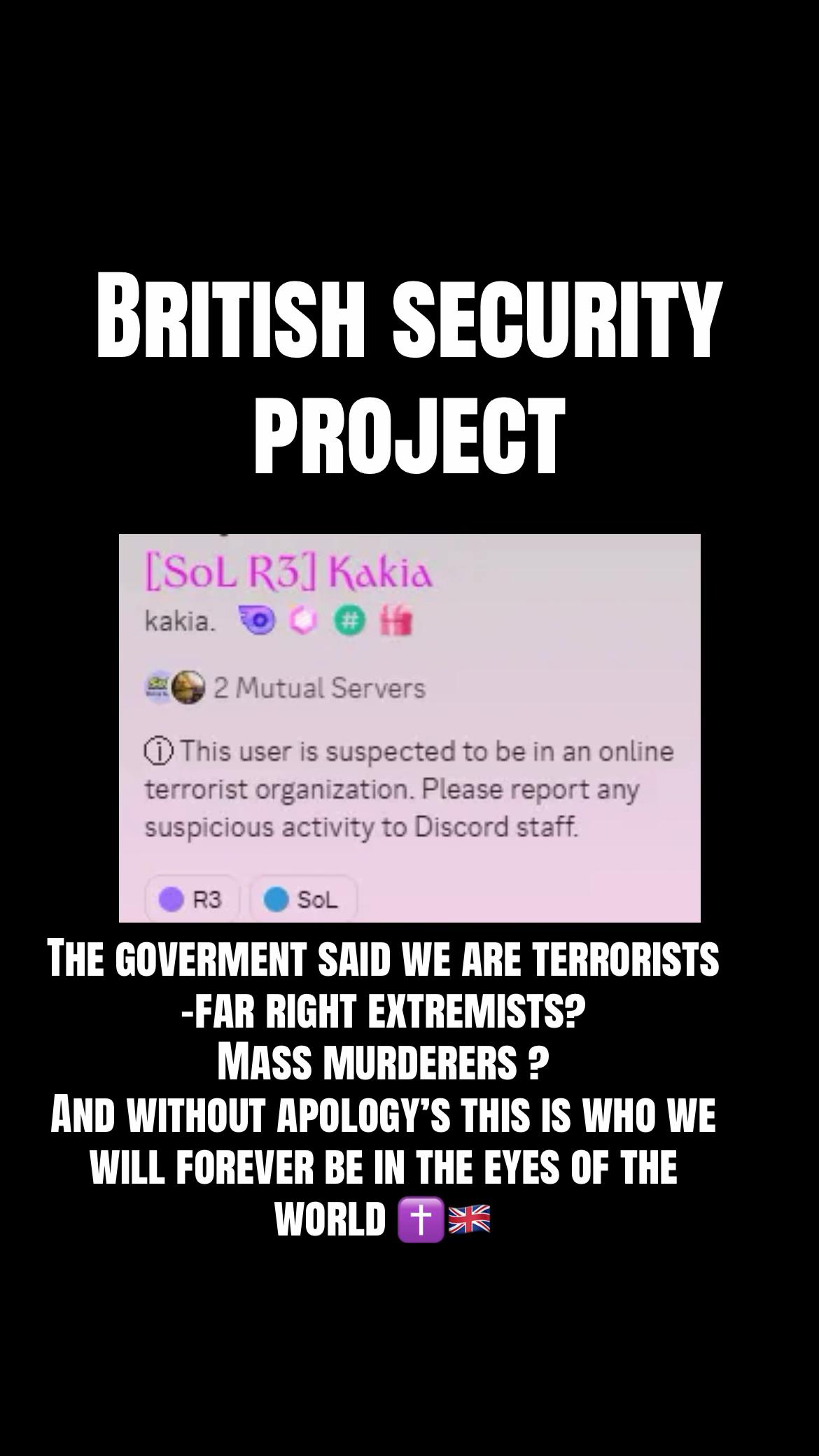 @British security project