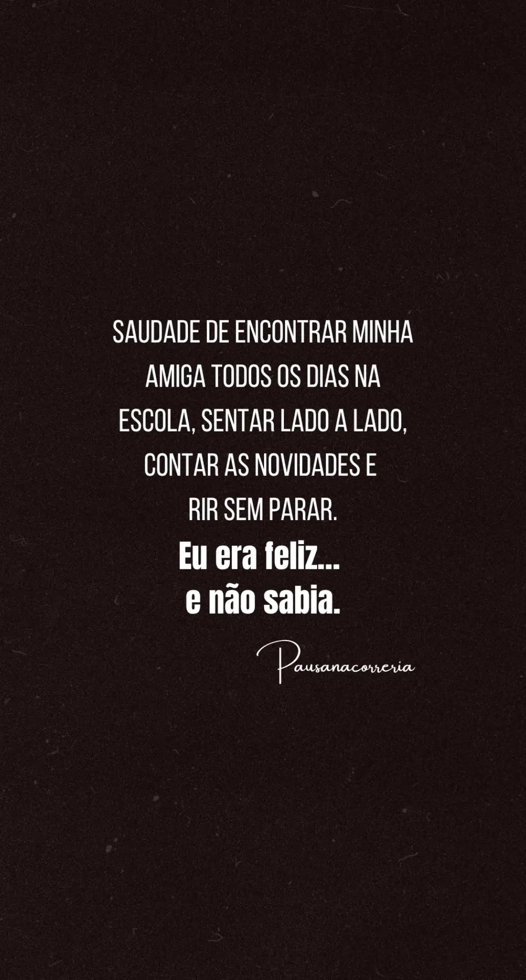 @Uma pausa na correria