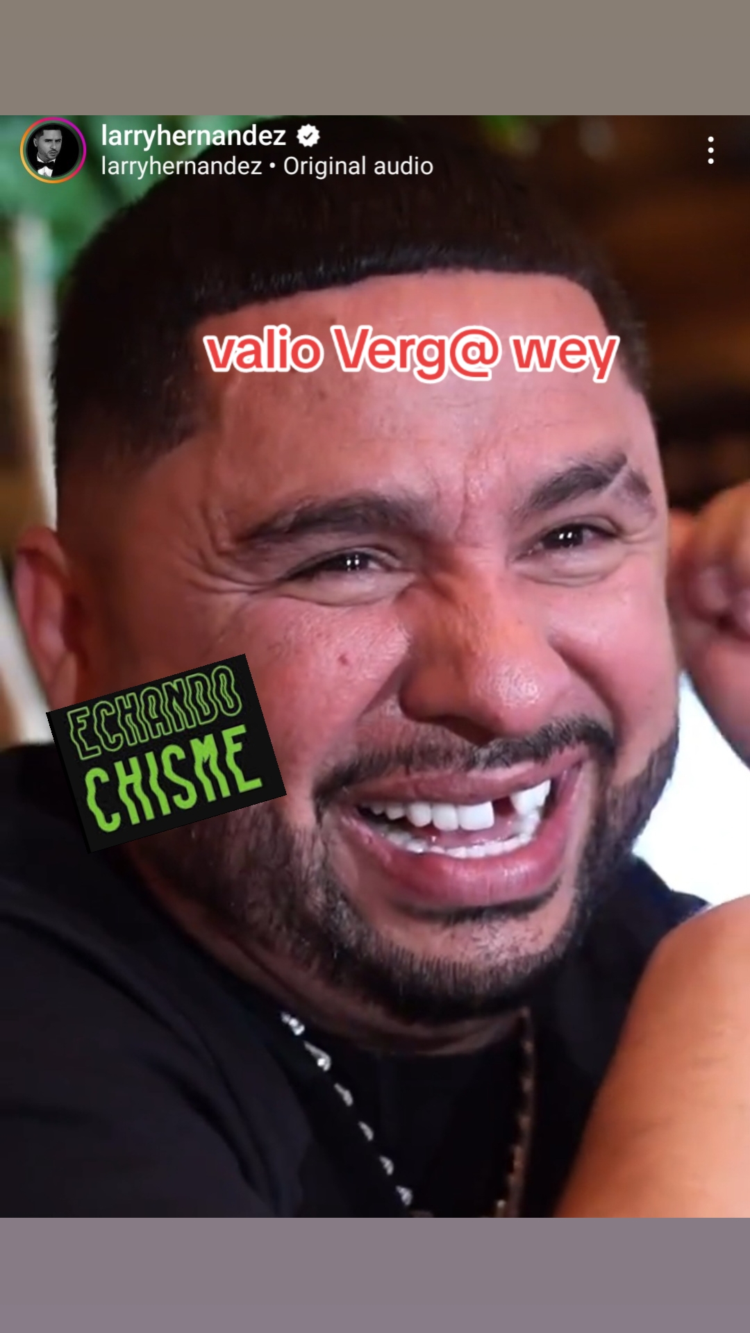 @Echando Chisme