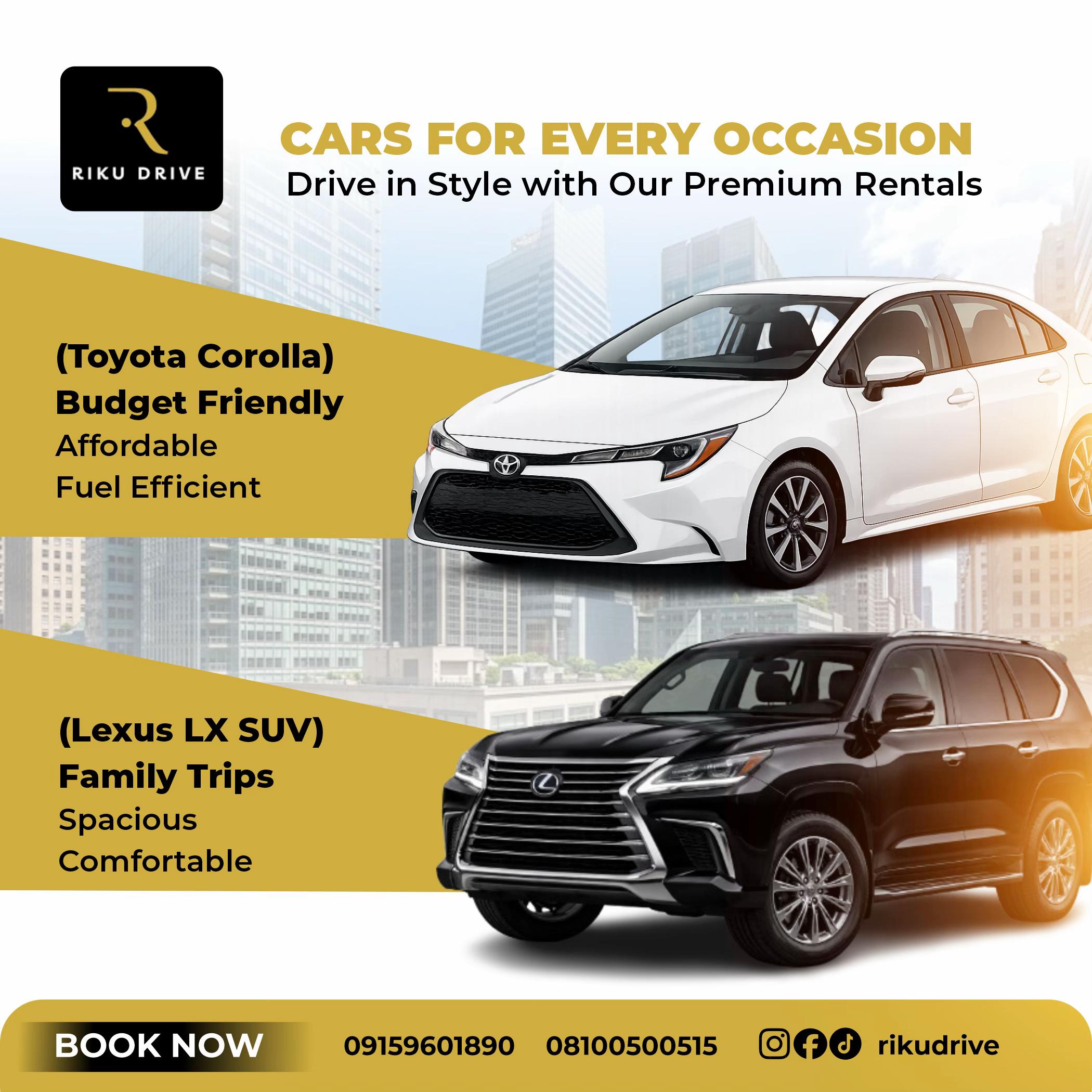 @CAR RENTALS 4 EVENTS &WEDDINGS