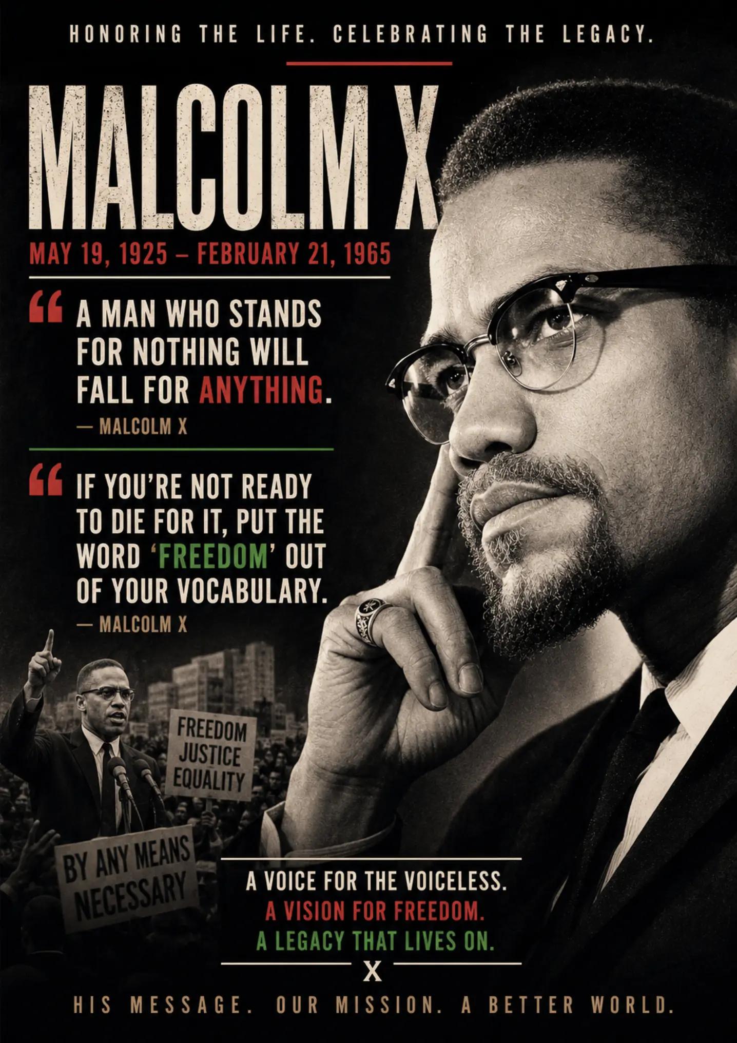 @Malcolm X was right