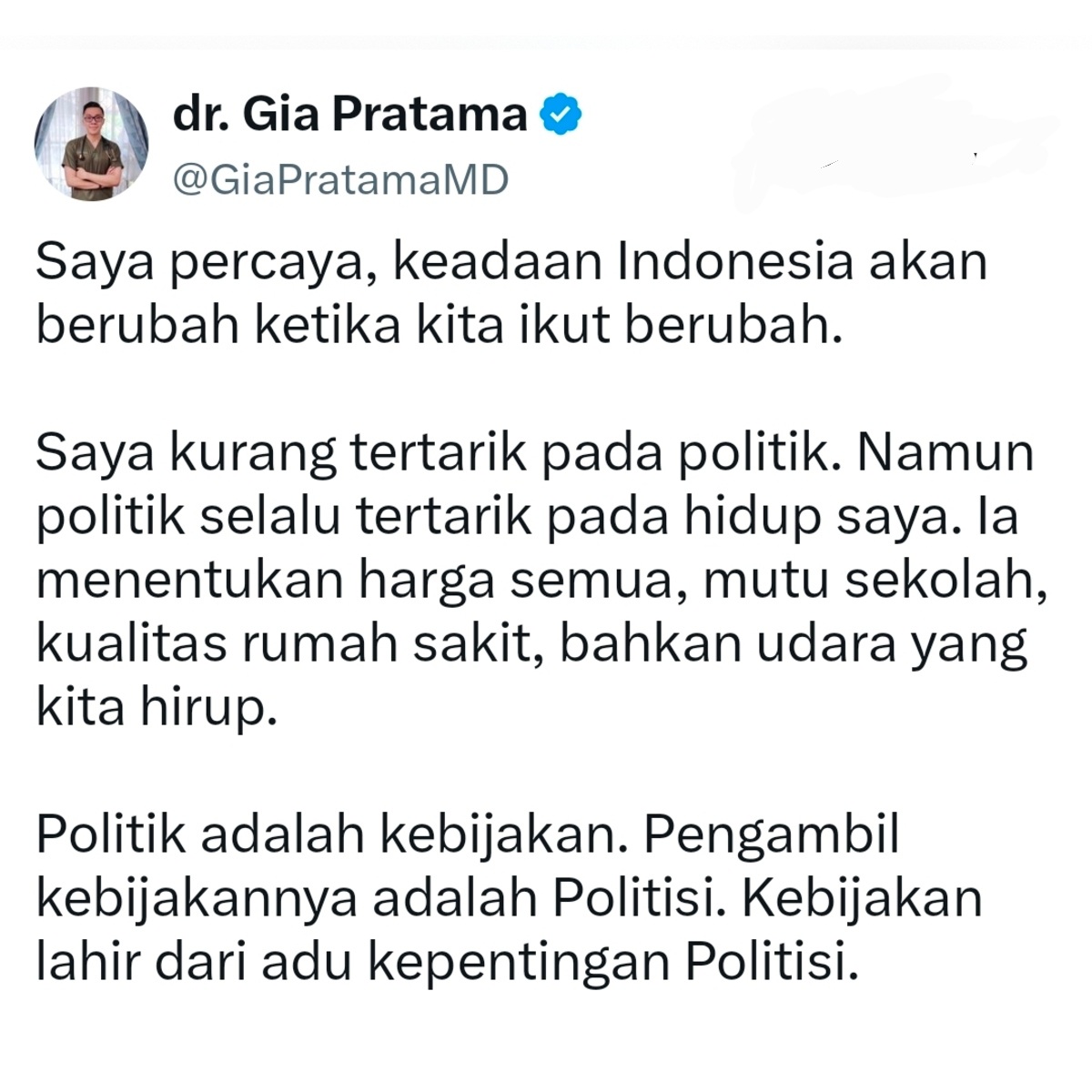@dr. Gia Pratama