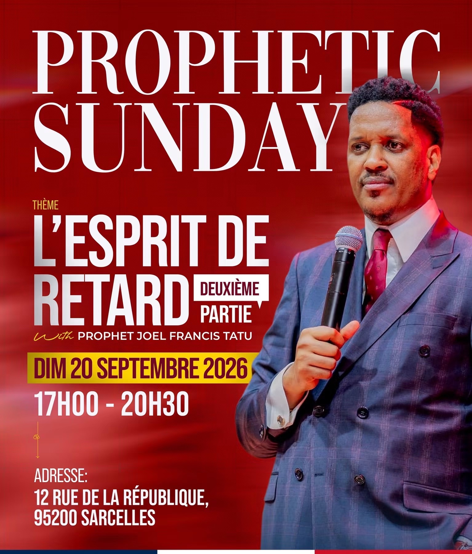 @Prophète Joël Francis Tatu