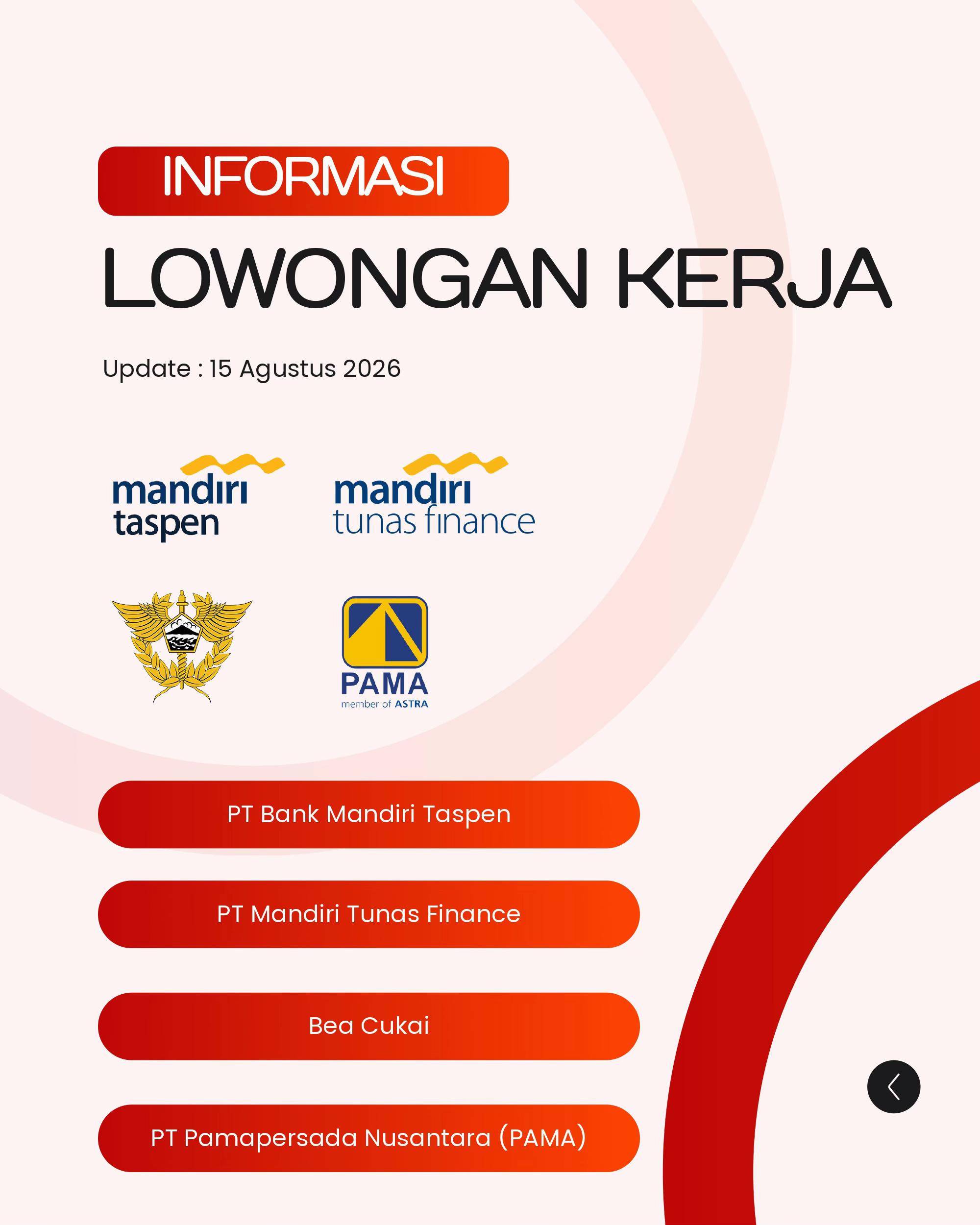 @LOWONGAN KERJA INDONESIA