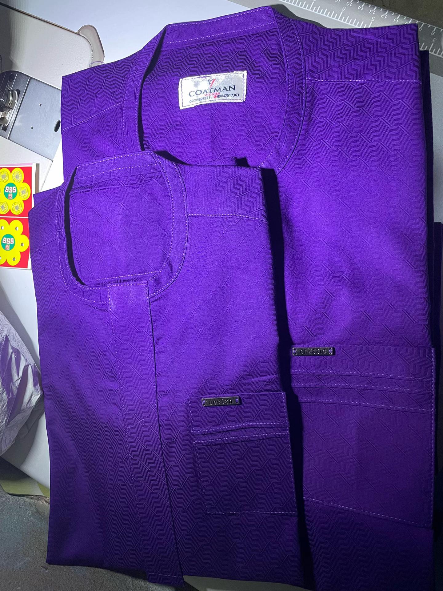 @Coat man wears 🪡✂️🧵💯