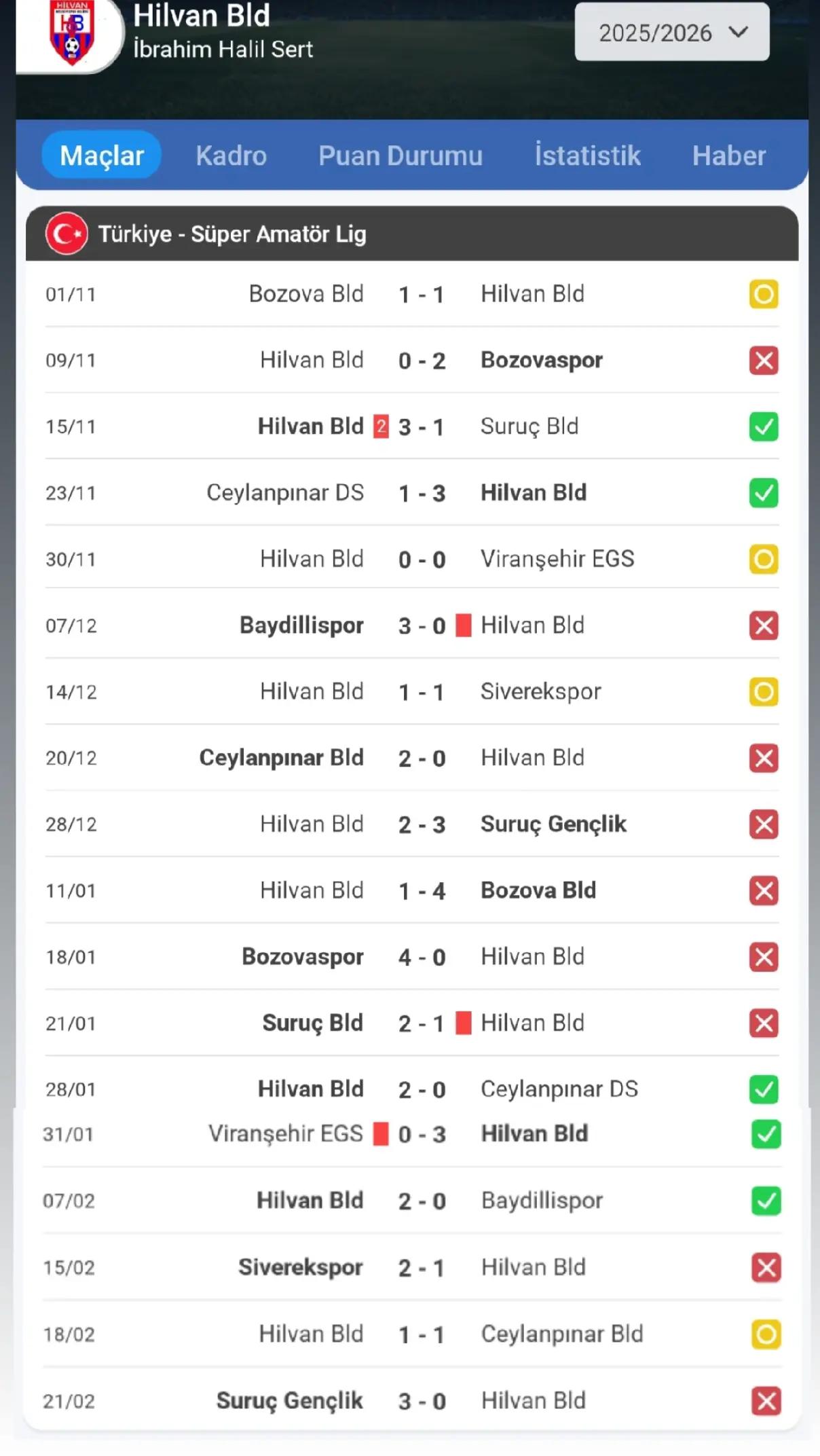 @Hilvan Belediye Spor Kul&uuml;b&uuml;