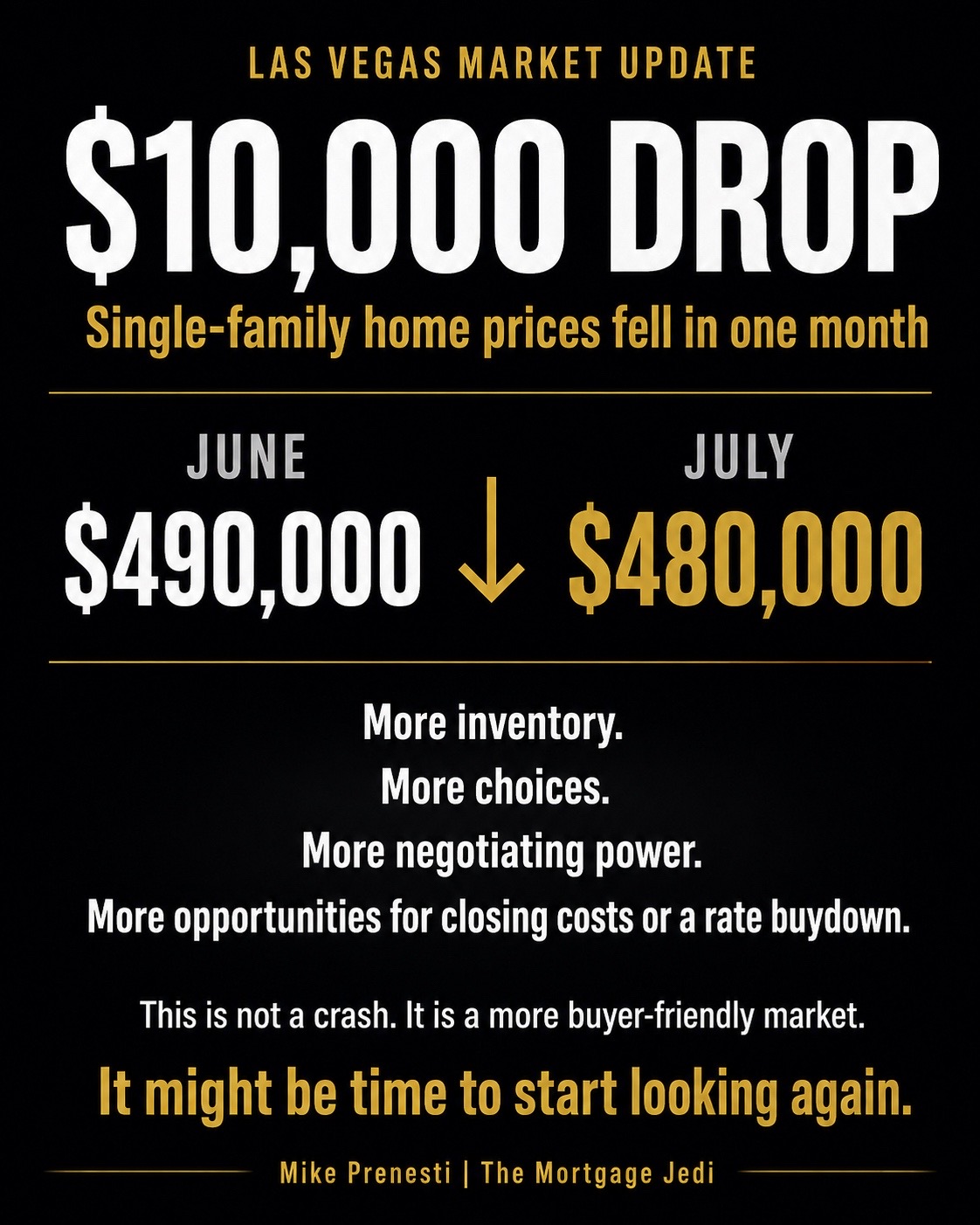 @MikePrenesti The MortgageJedi
