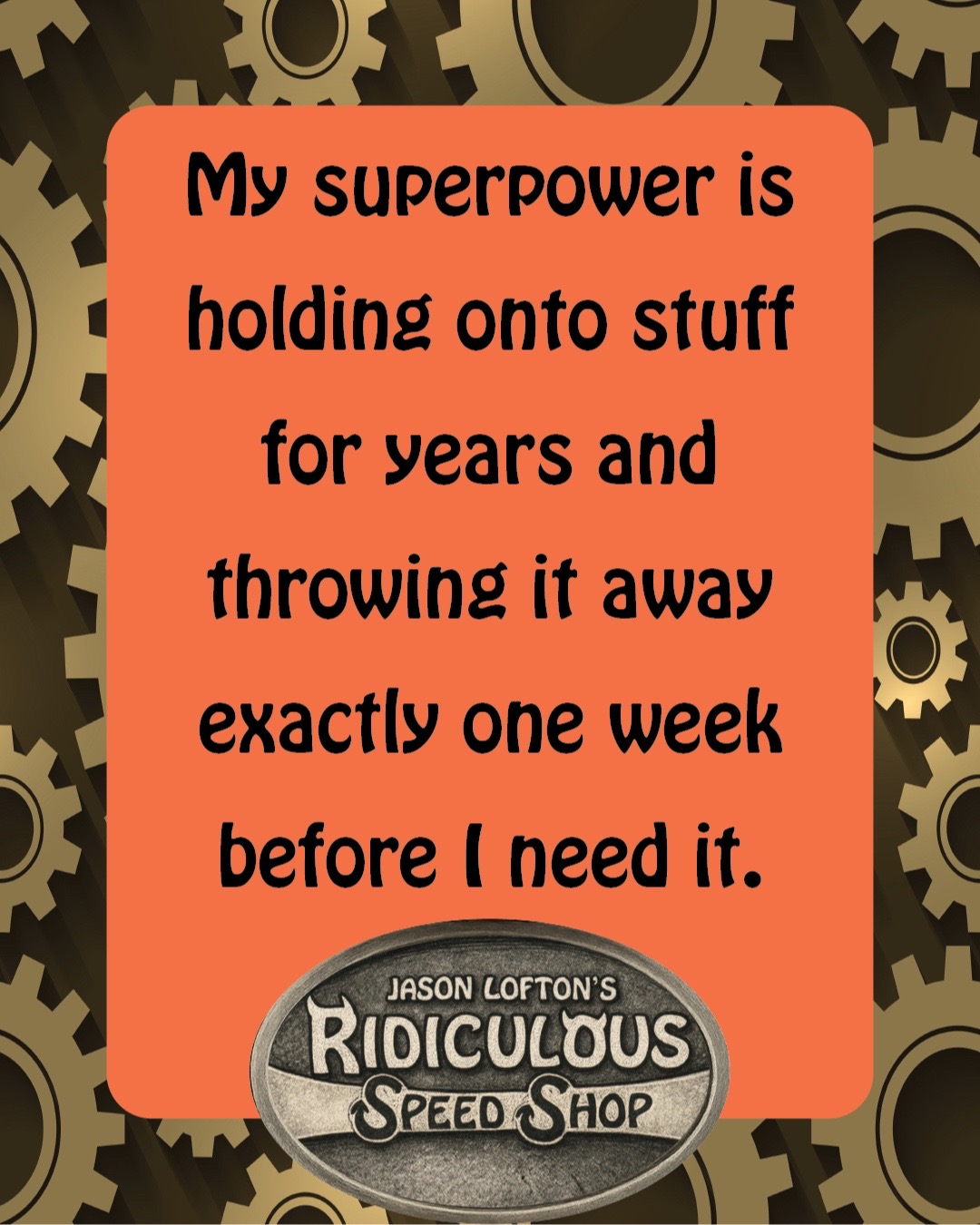 @RIDICULOUS SPEED SHOP