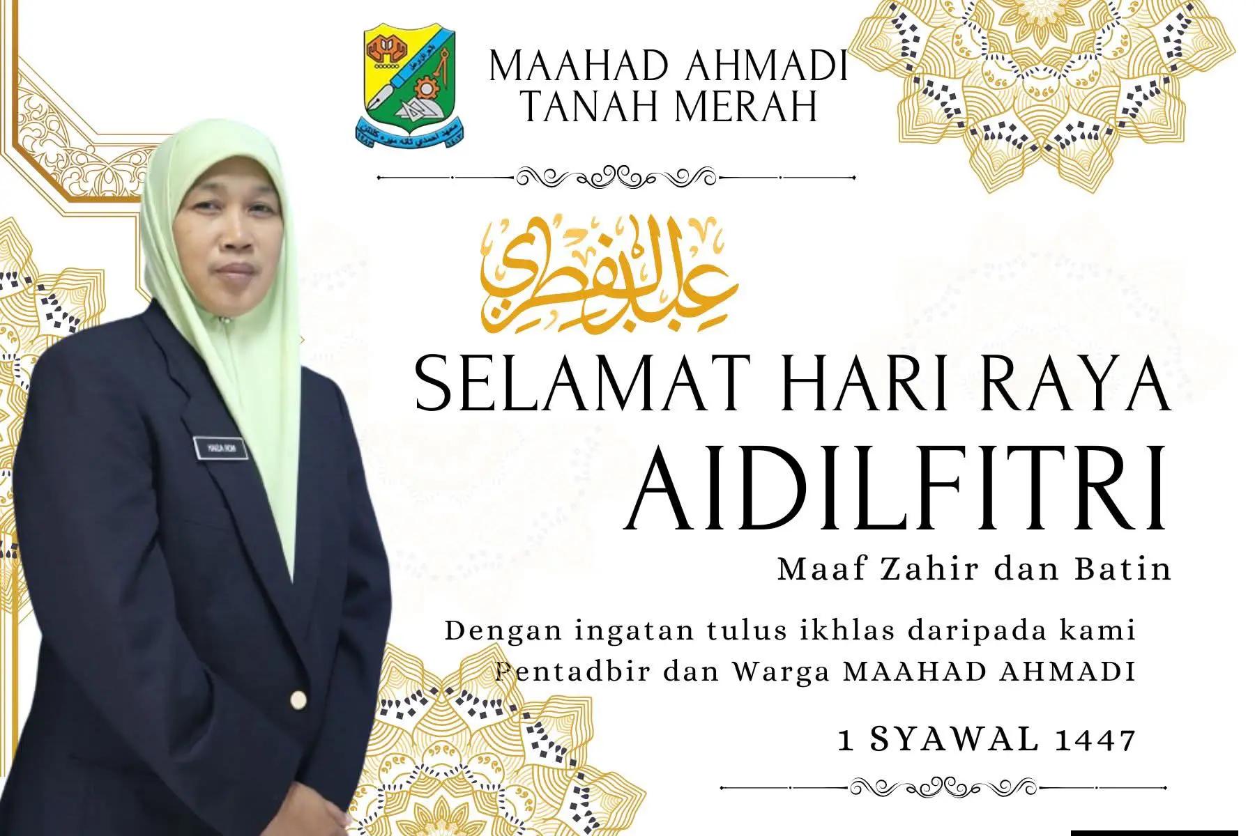 @MAAHAD AHMADI TANAH MERAH