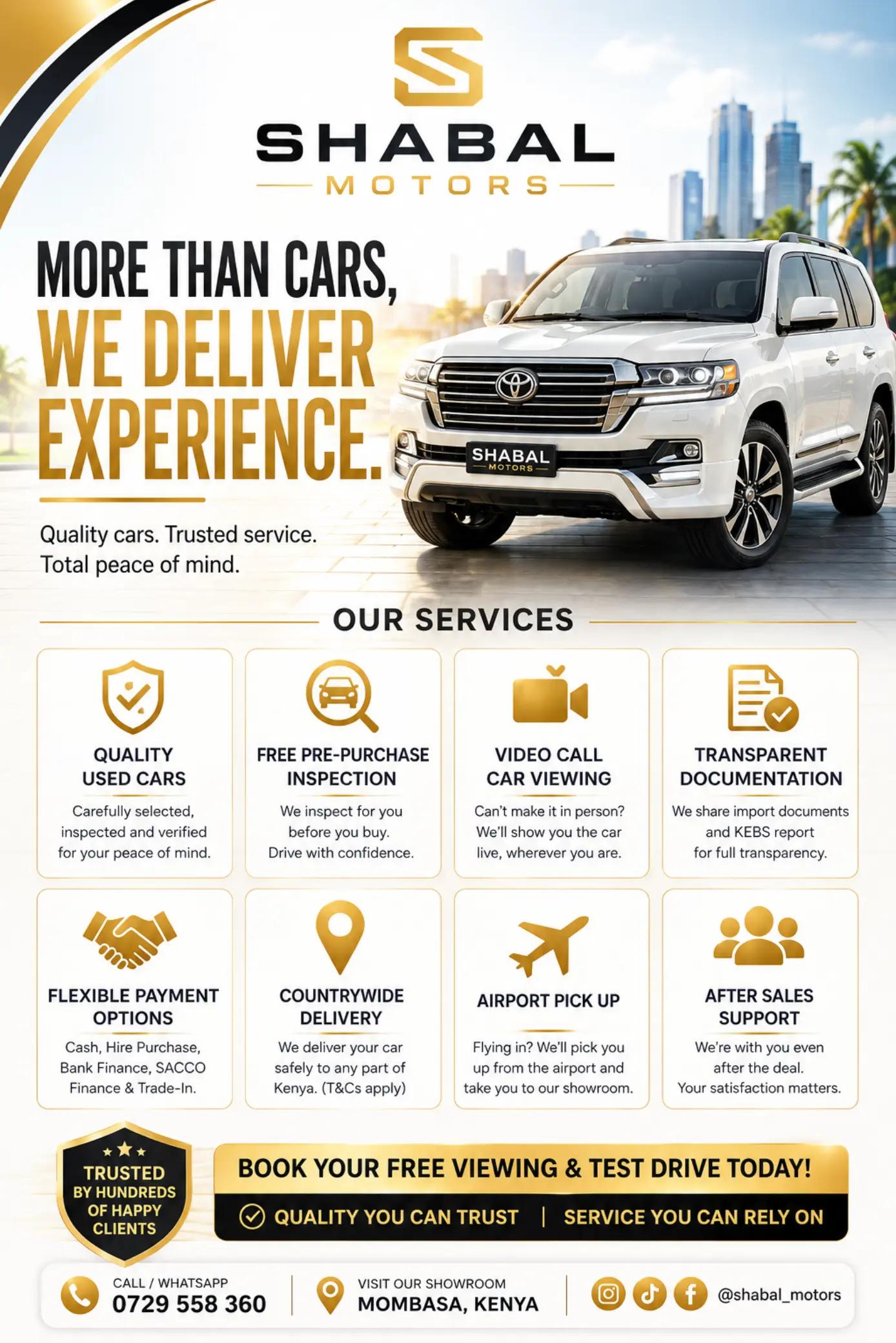 @SHABAL MOTORS MOMBASA
