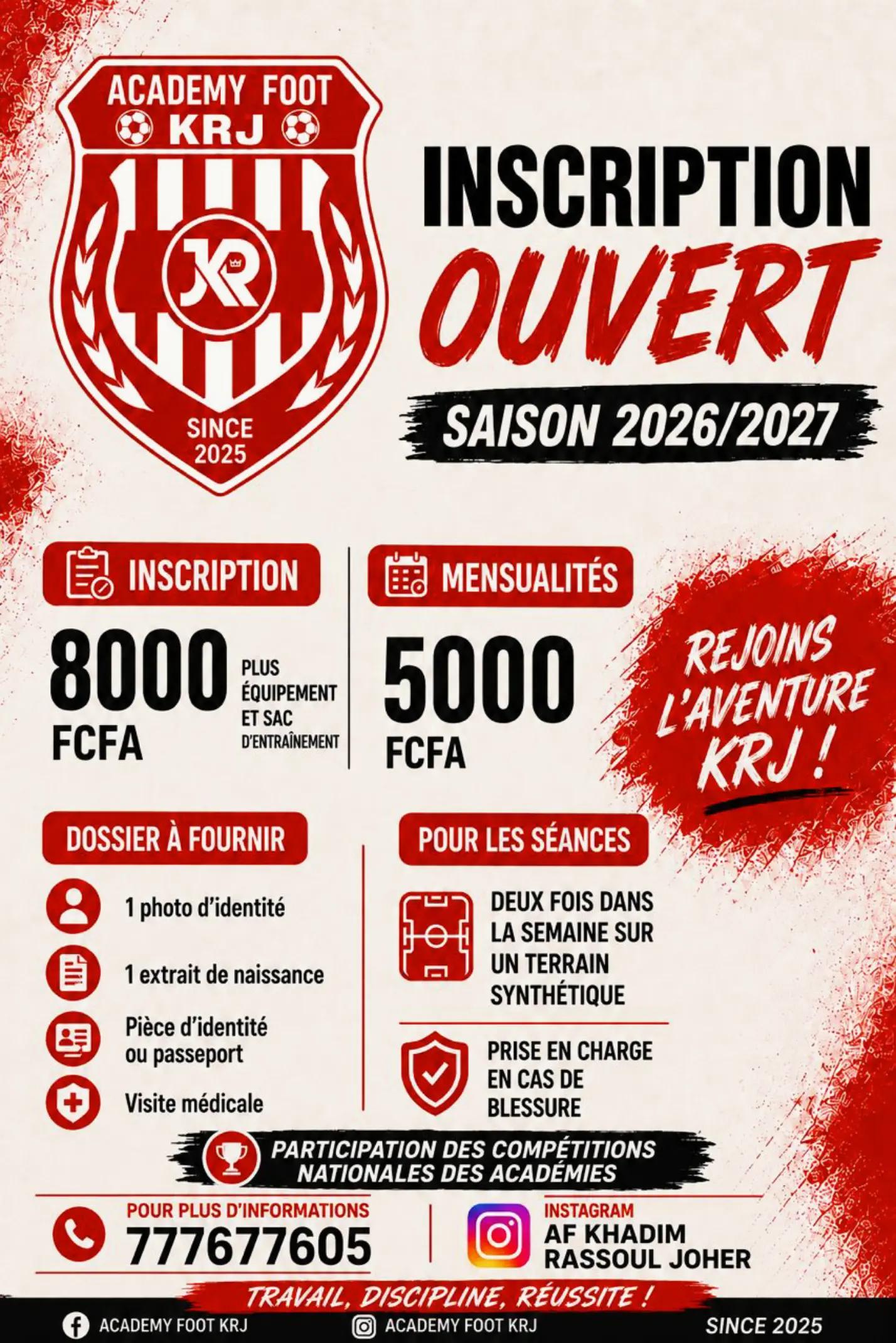 @Krj Academy&mdash; foot 🔴⚪️⚽️🦍🇸🇳
