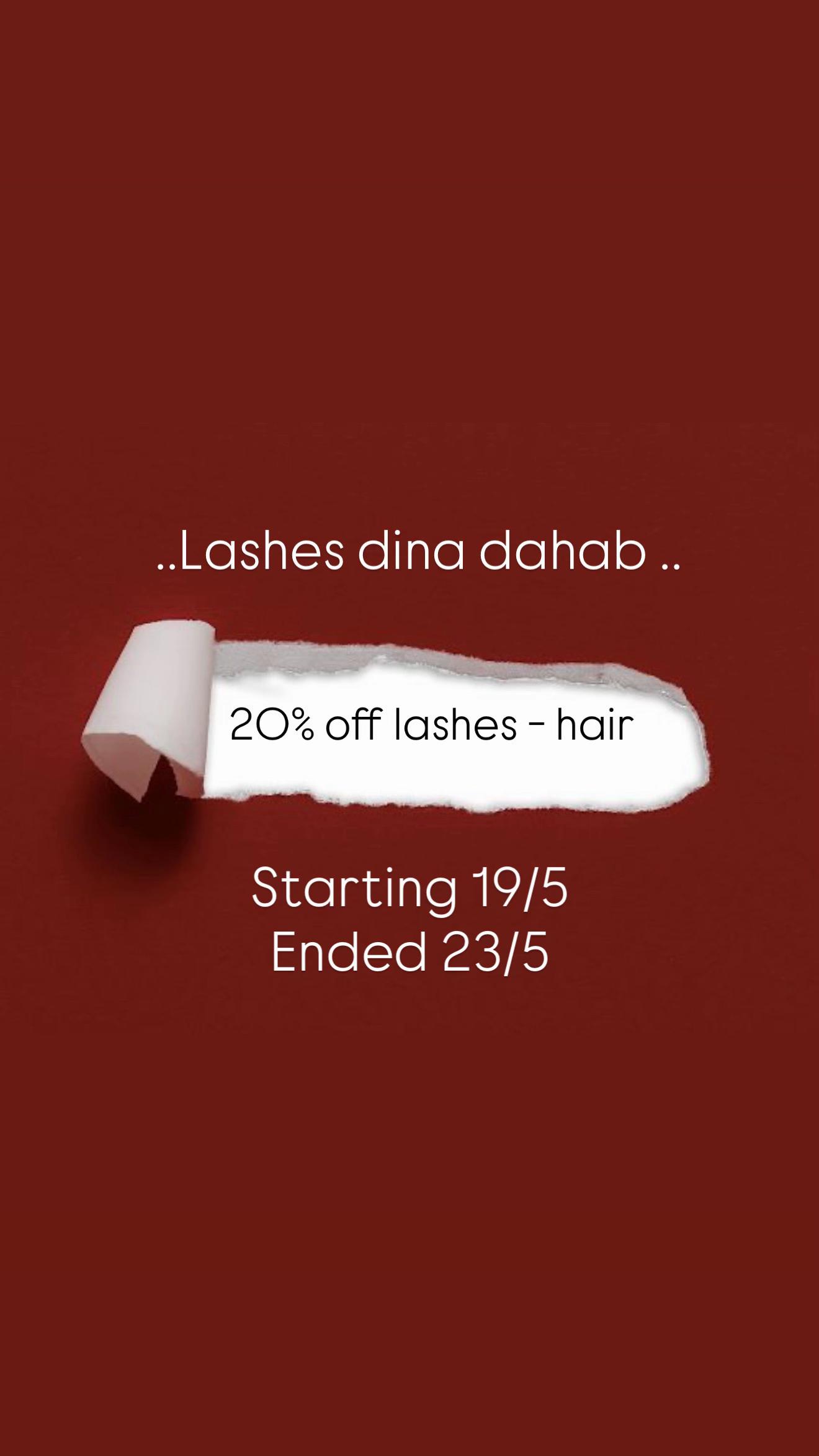 @Lashes dina dahab