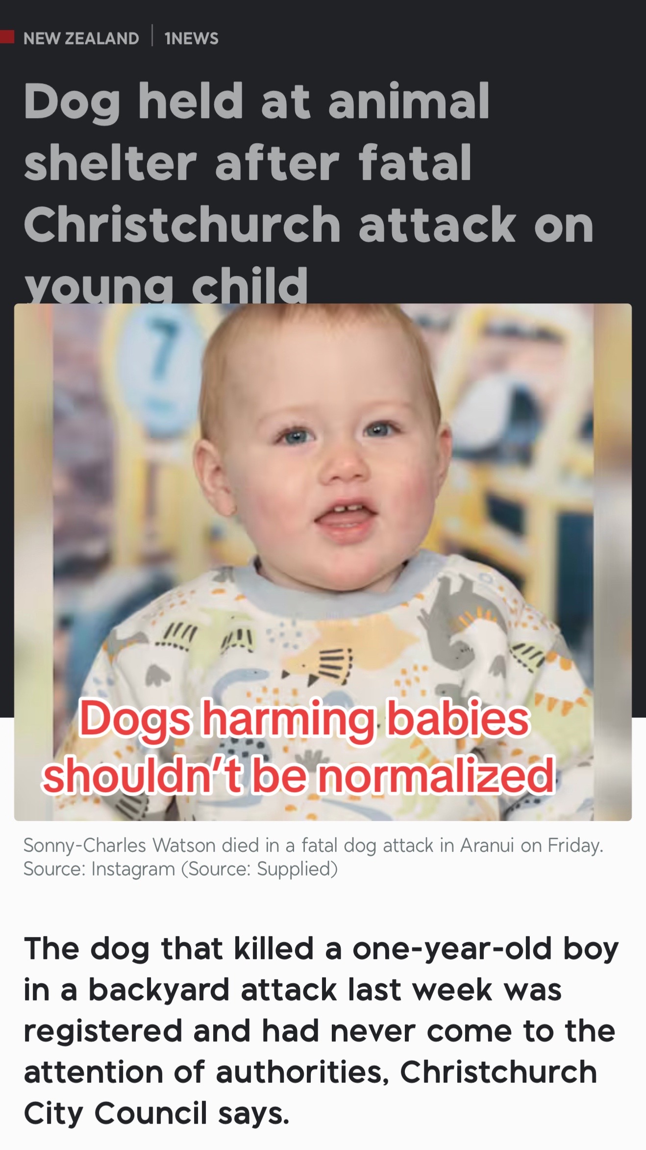 @Dogs aren’t Family