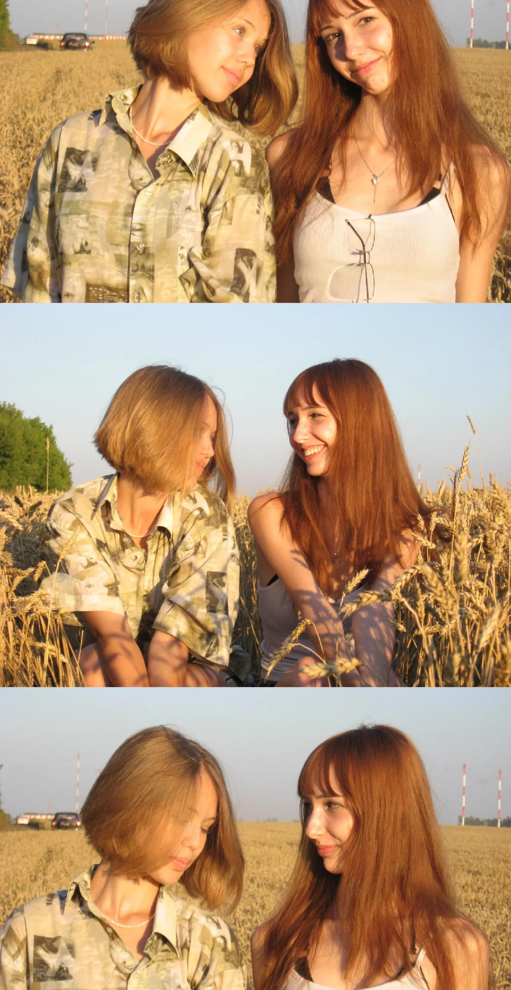@анися