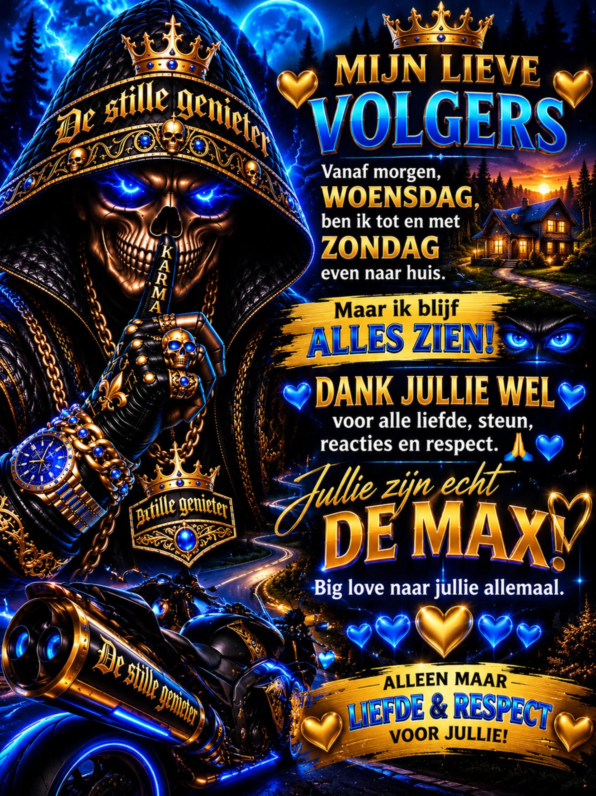 @DE STILLE GENIETER