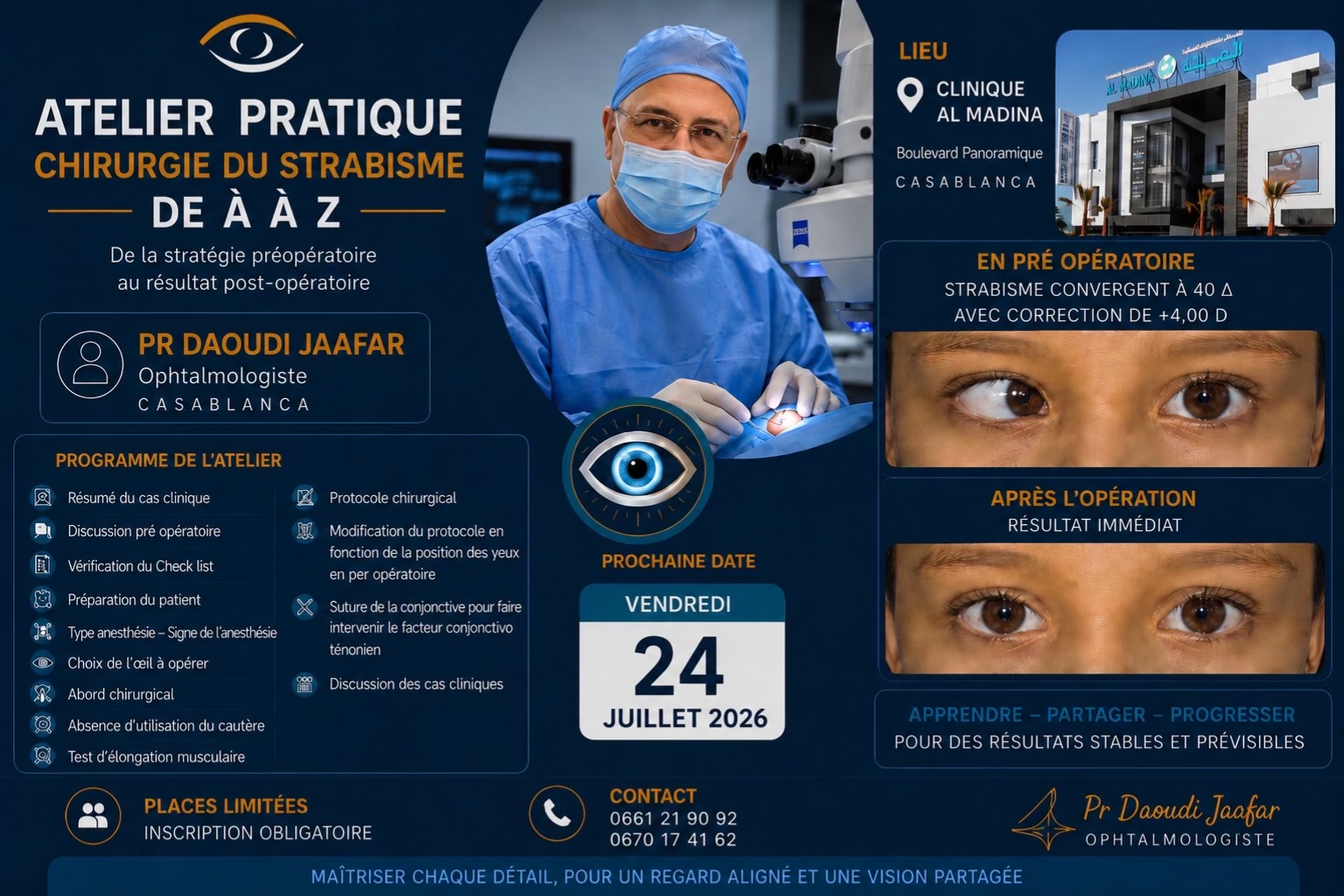 @Pr Daoudi jaafar-Ophtalmologue