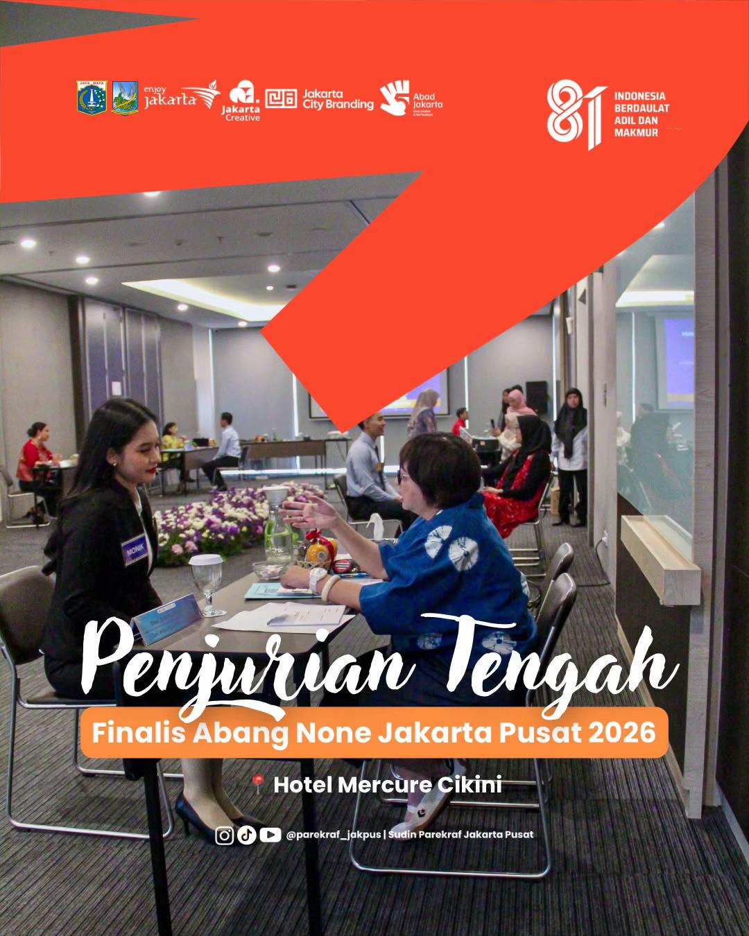 @Sudin Parekraf Jakarta Pusat