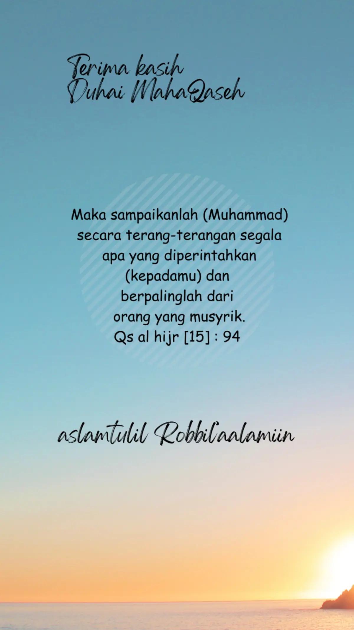 @CahayaQasehNya