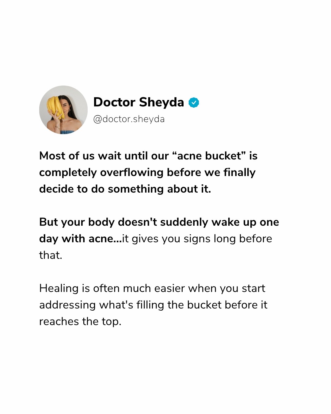 @Doctor Sheyda | Acne Expert