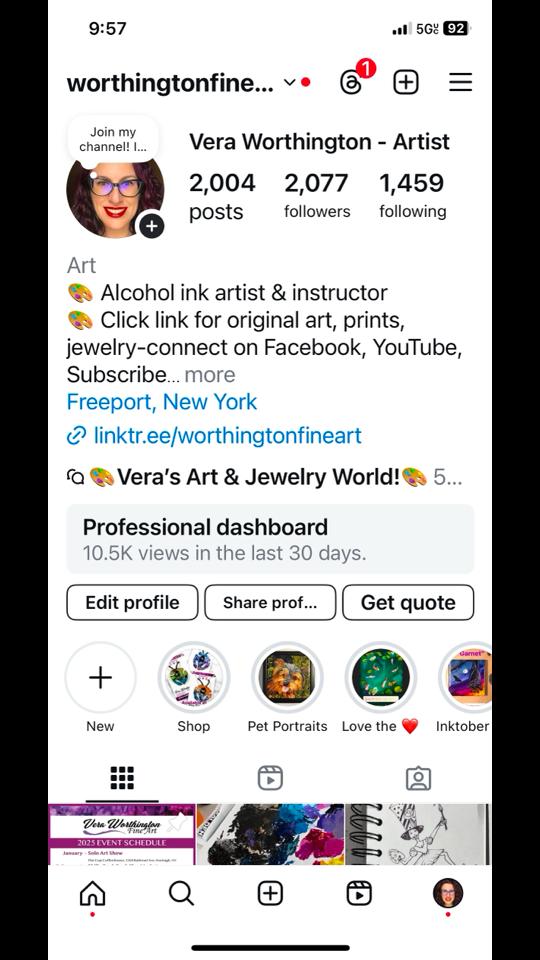 @Vera Worthington - Artist