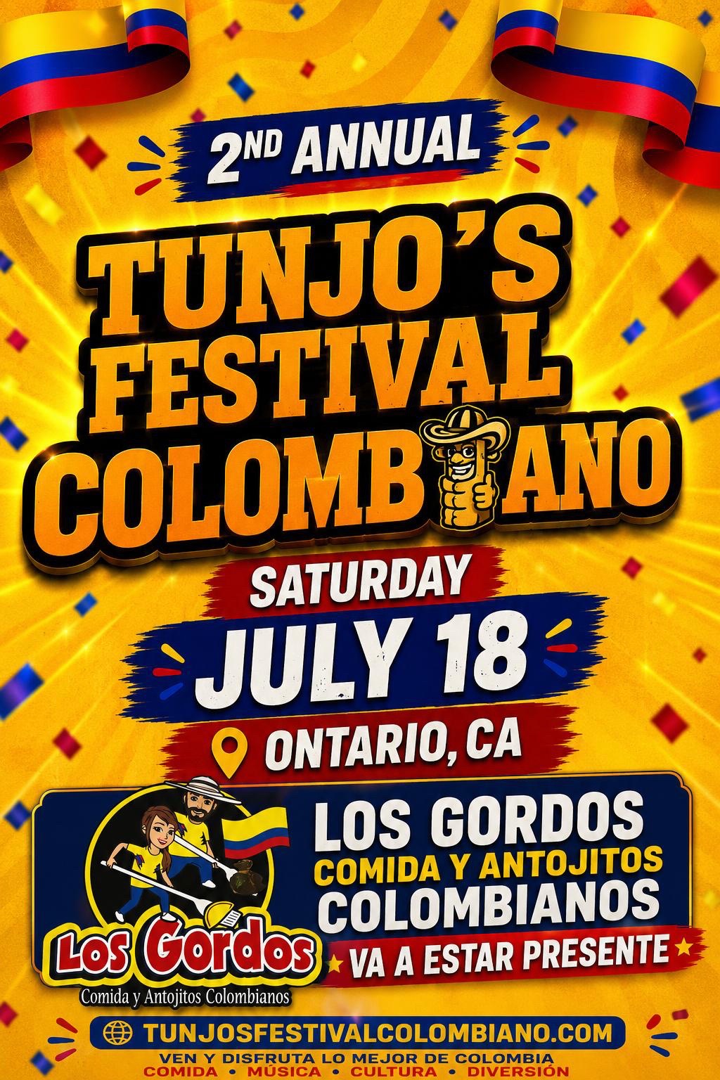 @los gordos comida colombiana
