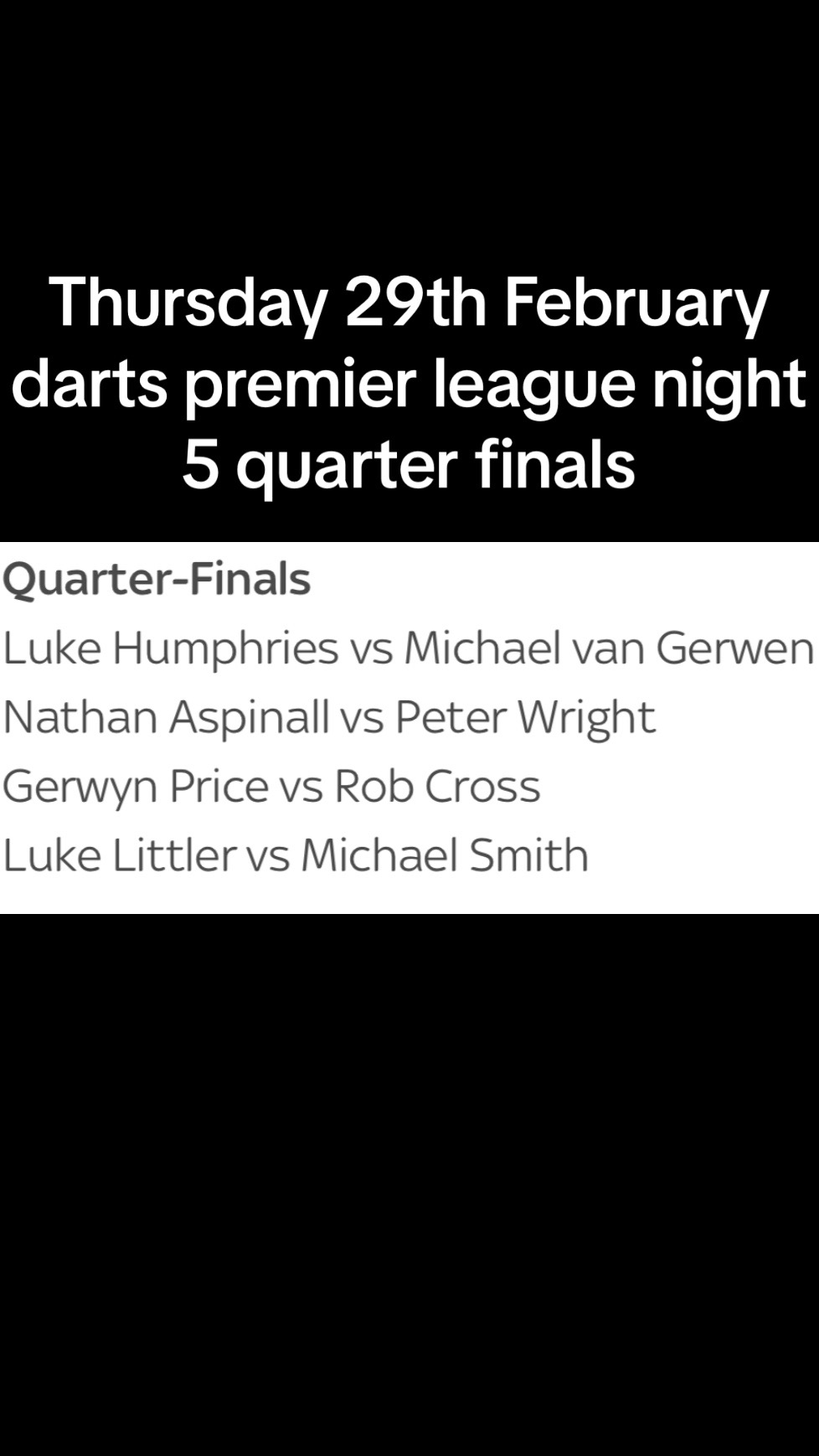 @Darts content