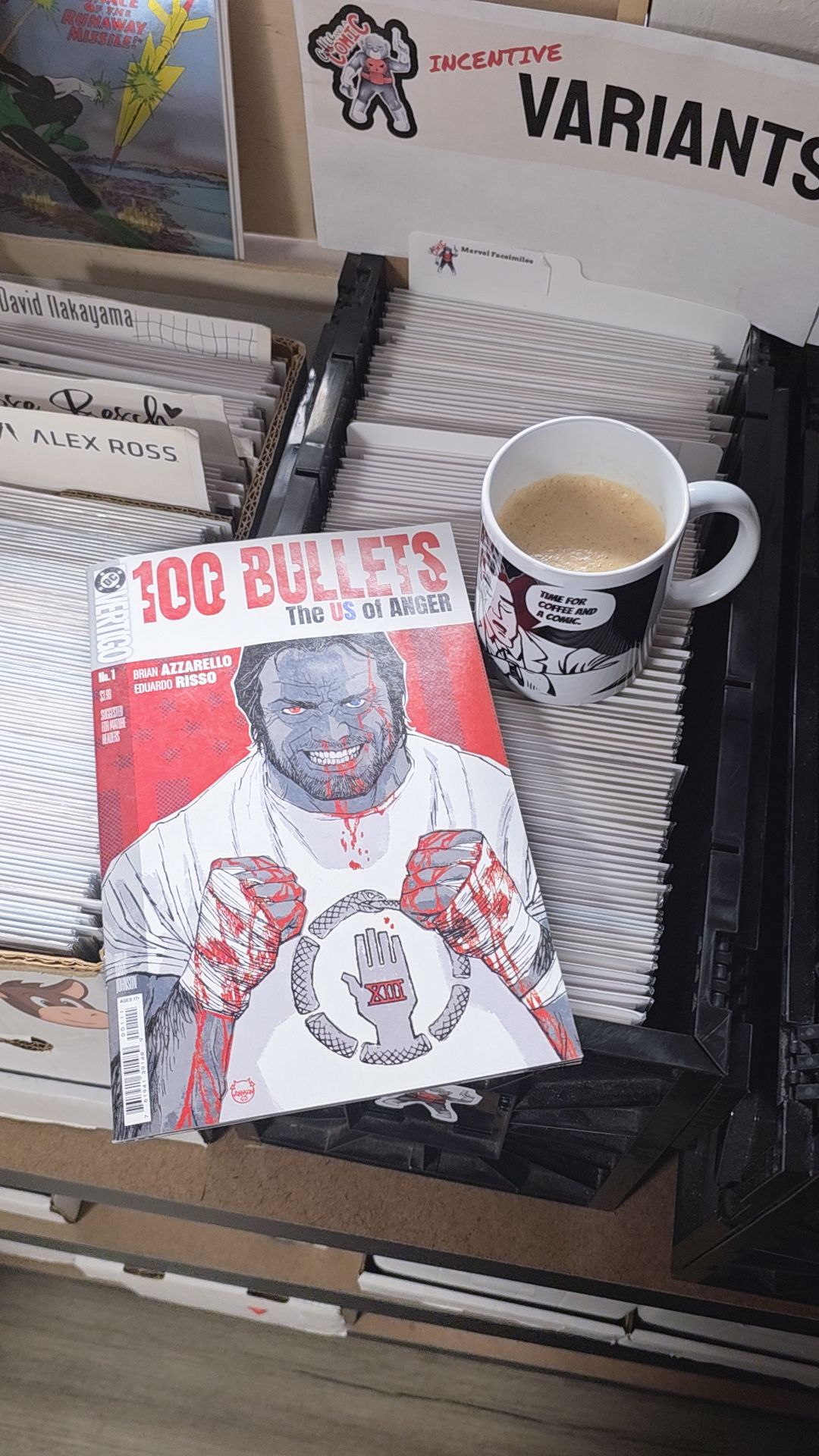 @coffee and a comic