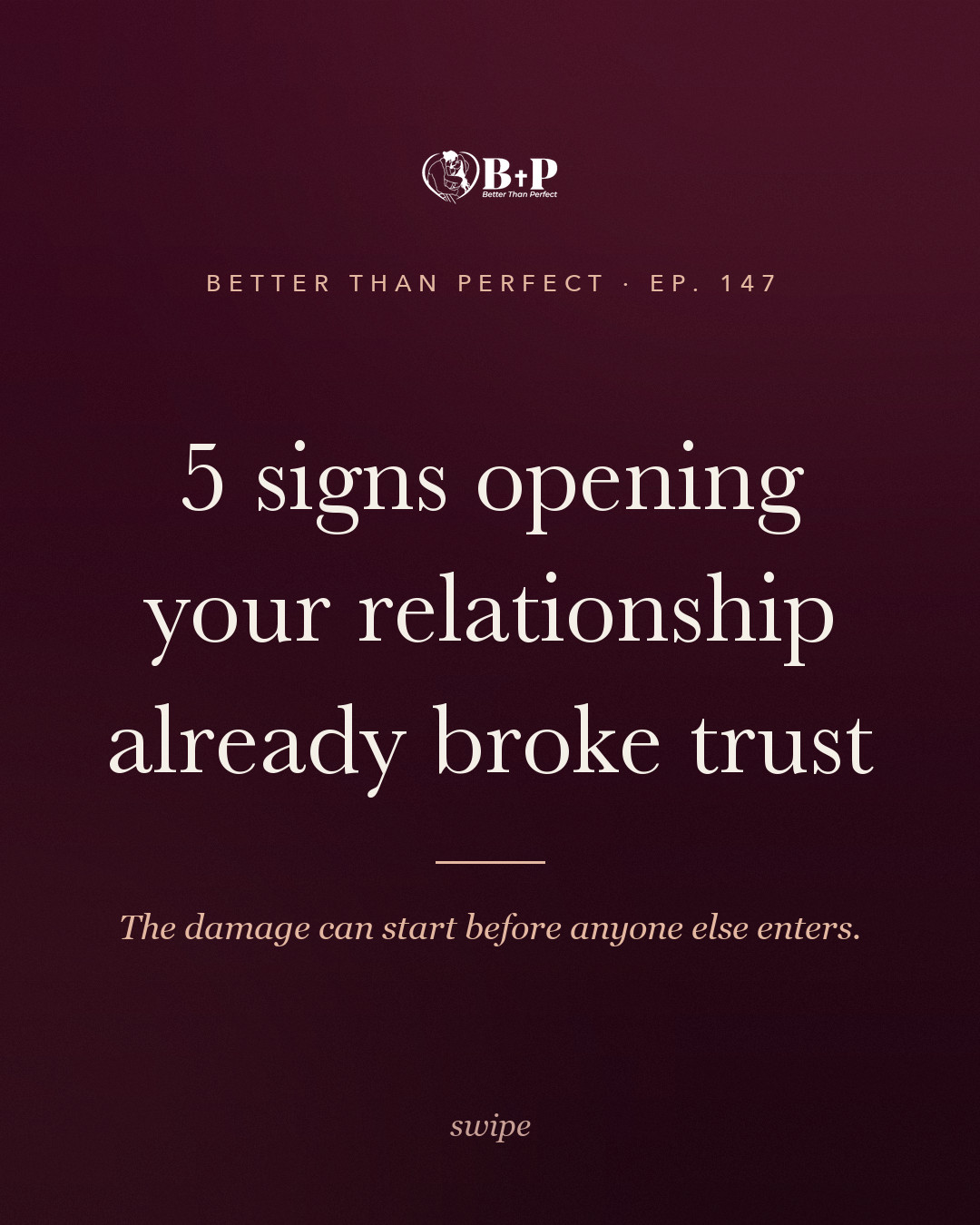 @Better Than Perfect Podcast