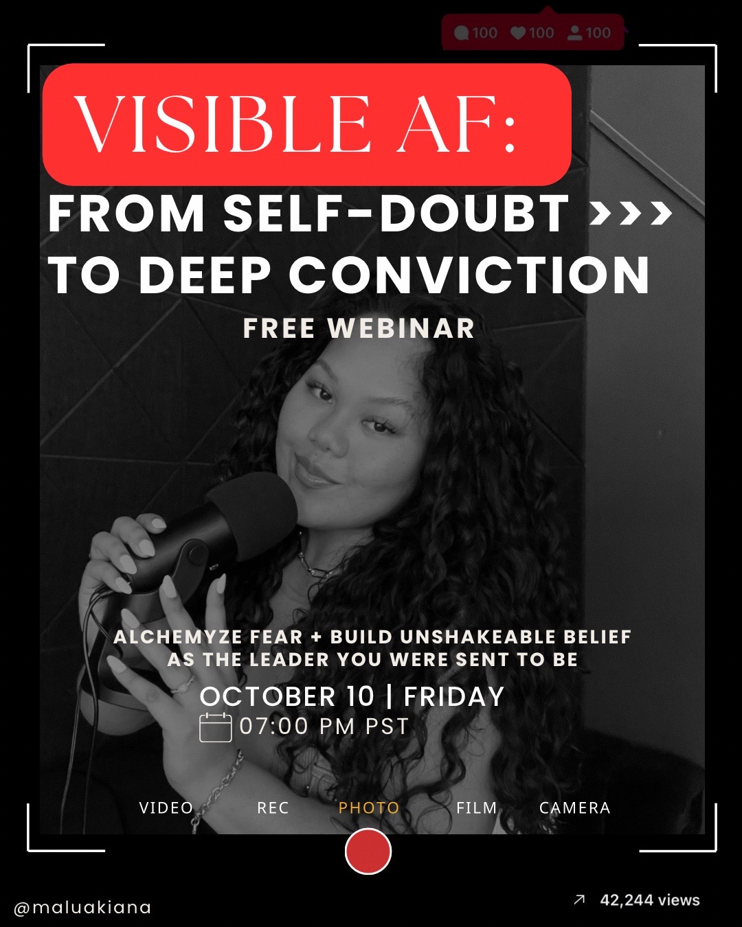 @Malua Kiana | Visibility Coach