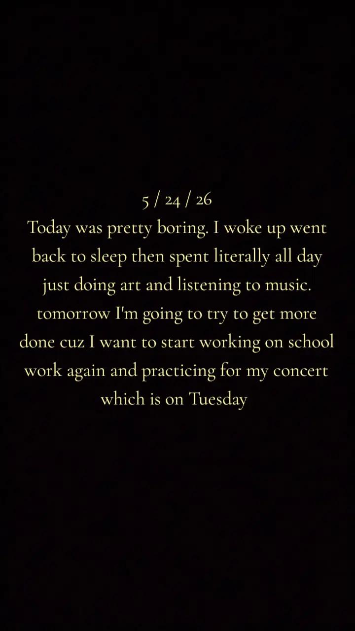 @~The thoughts of none but me~